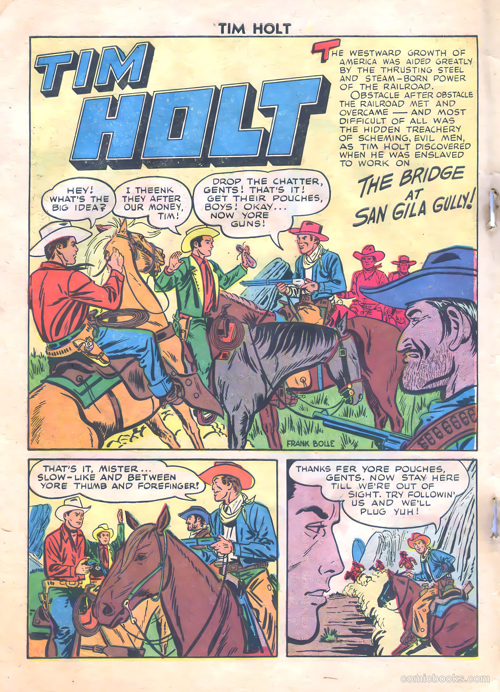 Tim Holt #14 (1950) — page 11 of 38