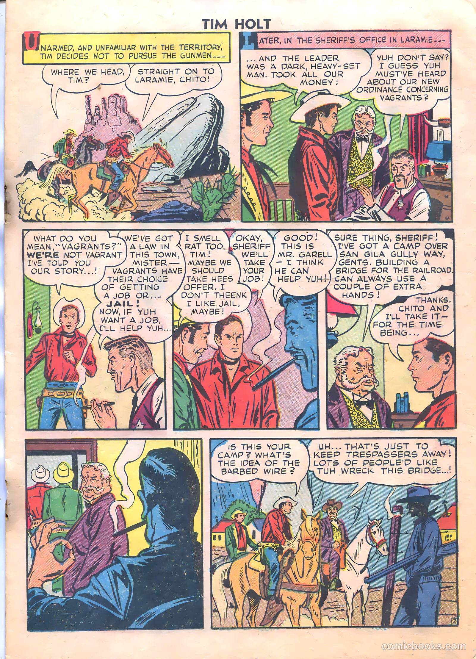 Tim Holt #14 (1950) — page 12 of 38