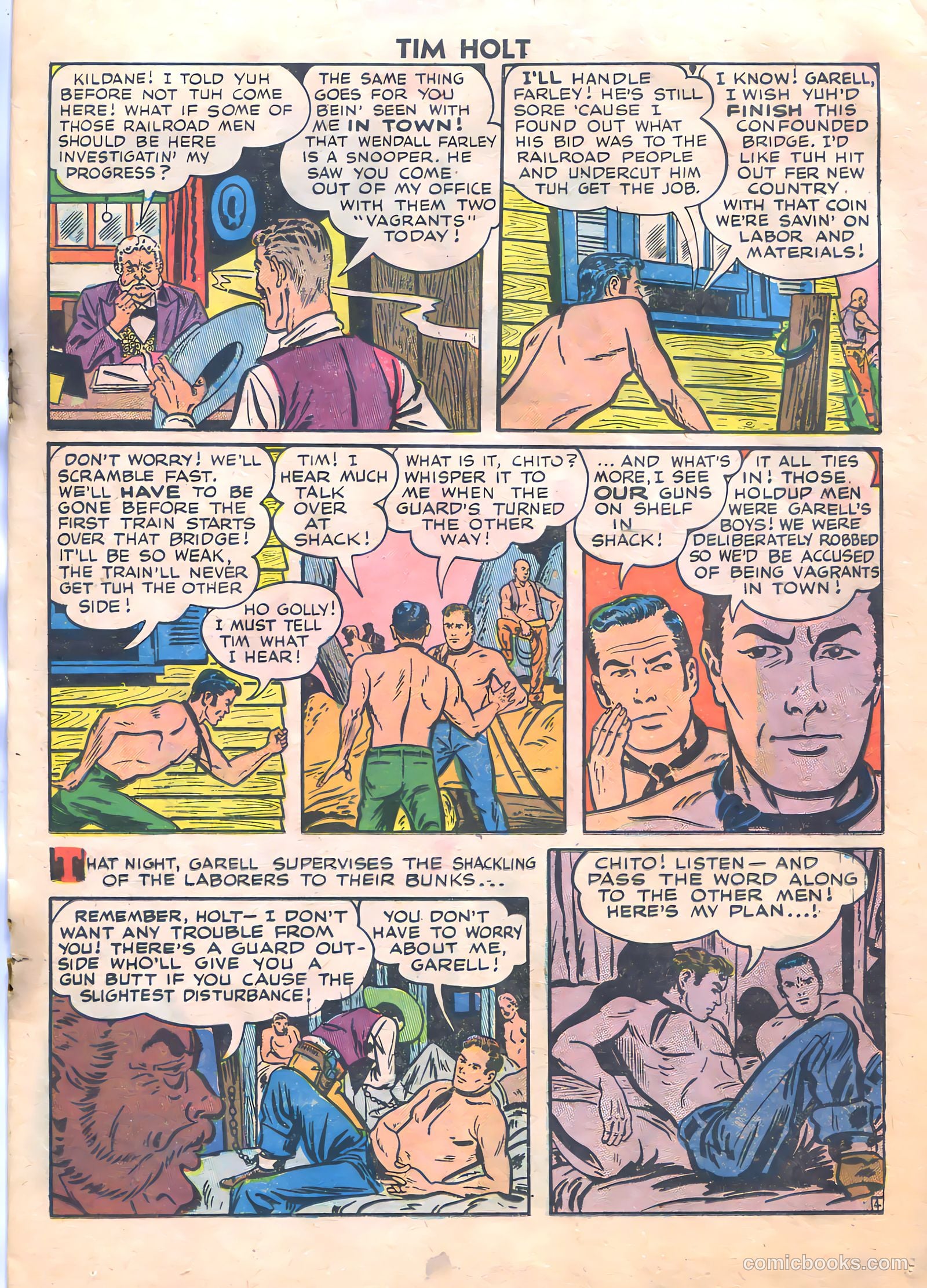 Tim Holt #14 (1950) — page 14 of 38