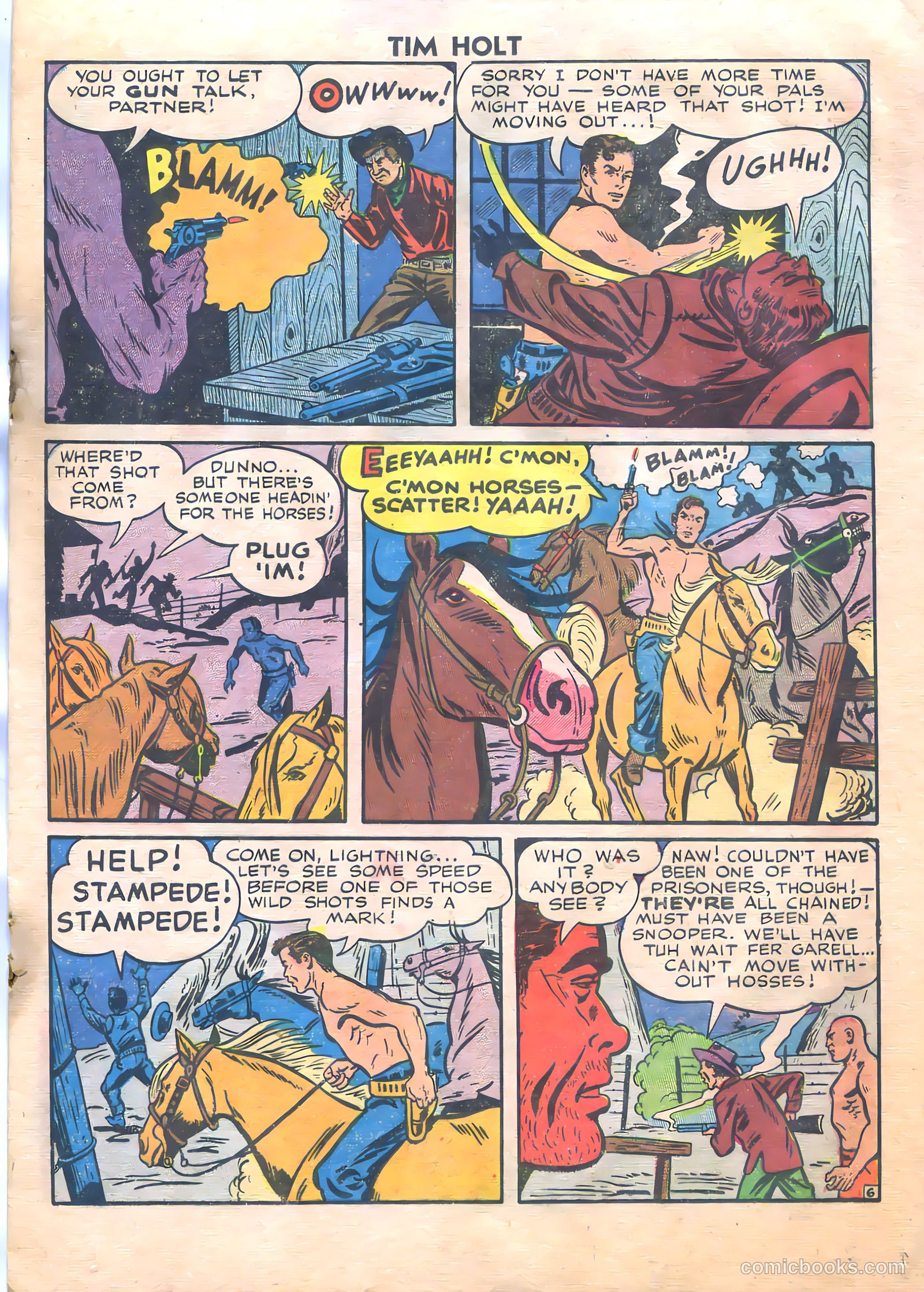 Tim Holt #14 (1950) — page 16 of 38
