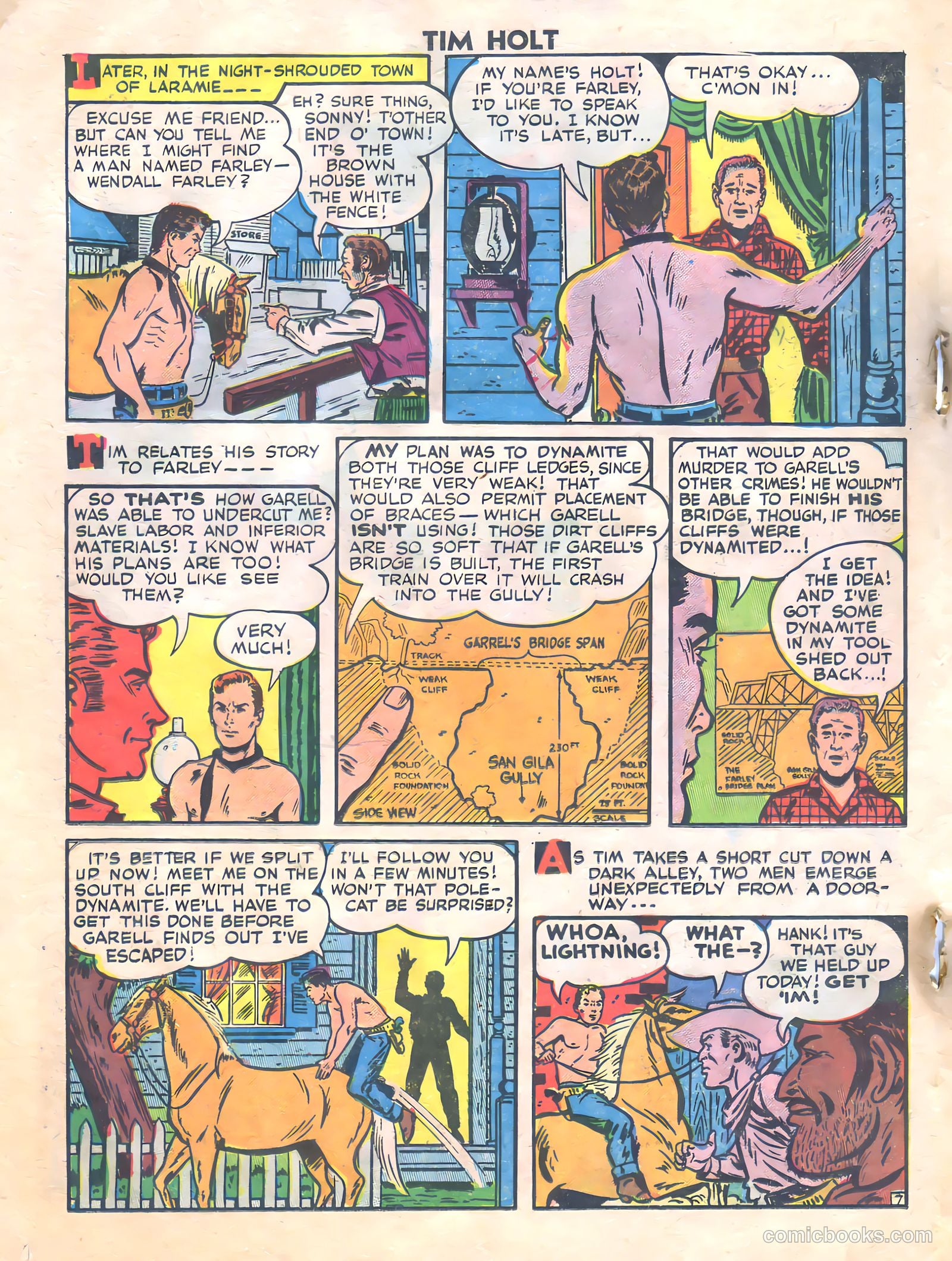 Tim Holt #14 (1950) — page 17 of 38