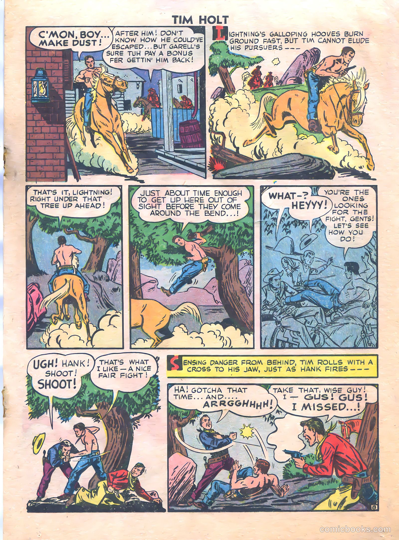 Tim Holt #14 (1950) — page 18 of 38