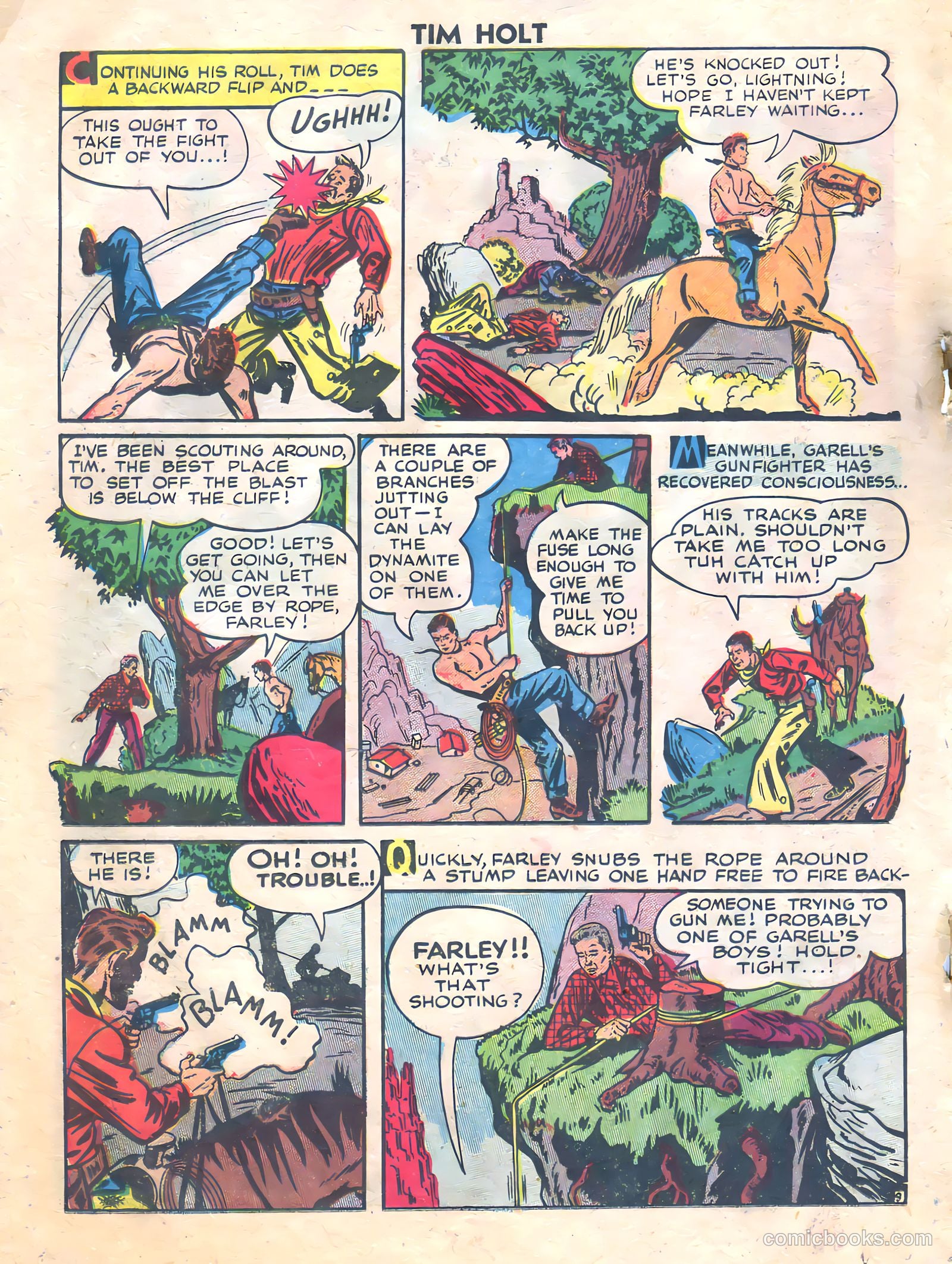 Tim Holt #14 (1950) — page 19 of 38