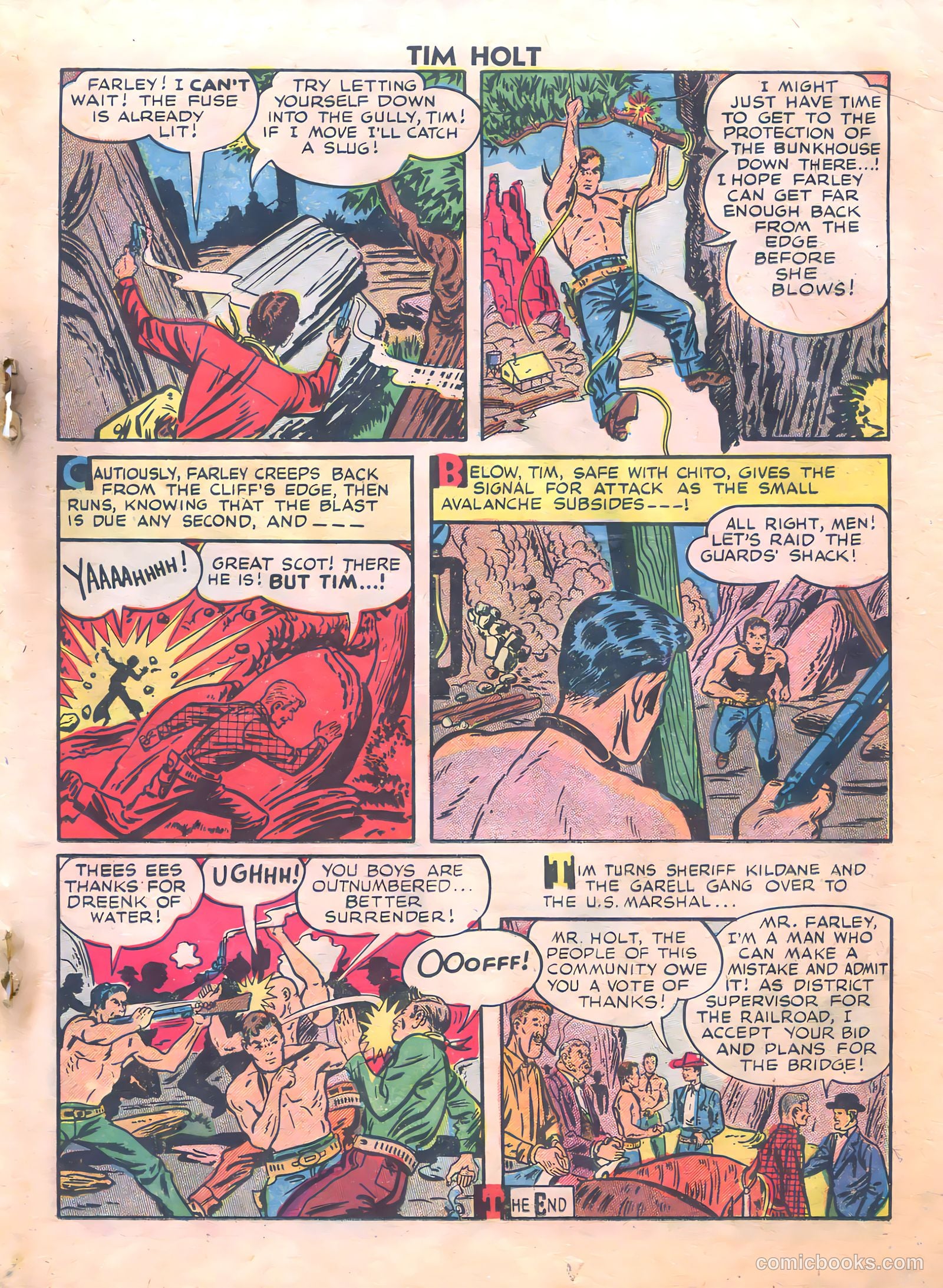 Tim Holt #14 (1950) — page 20 of 38