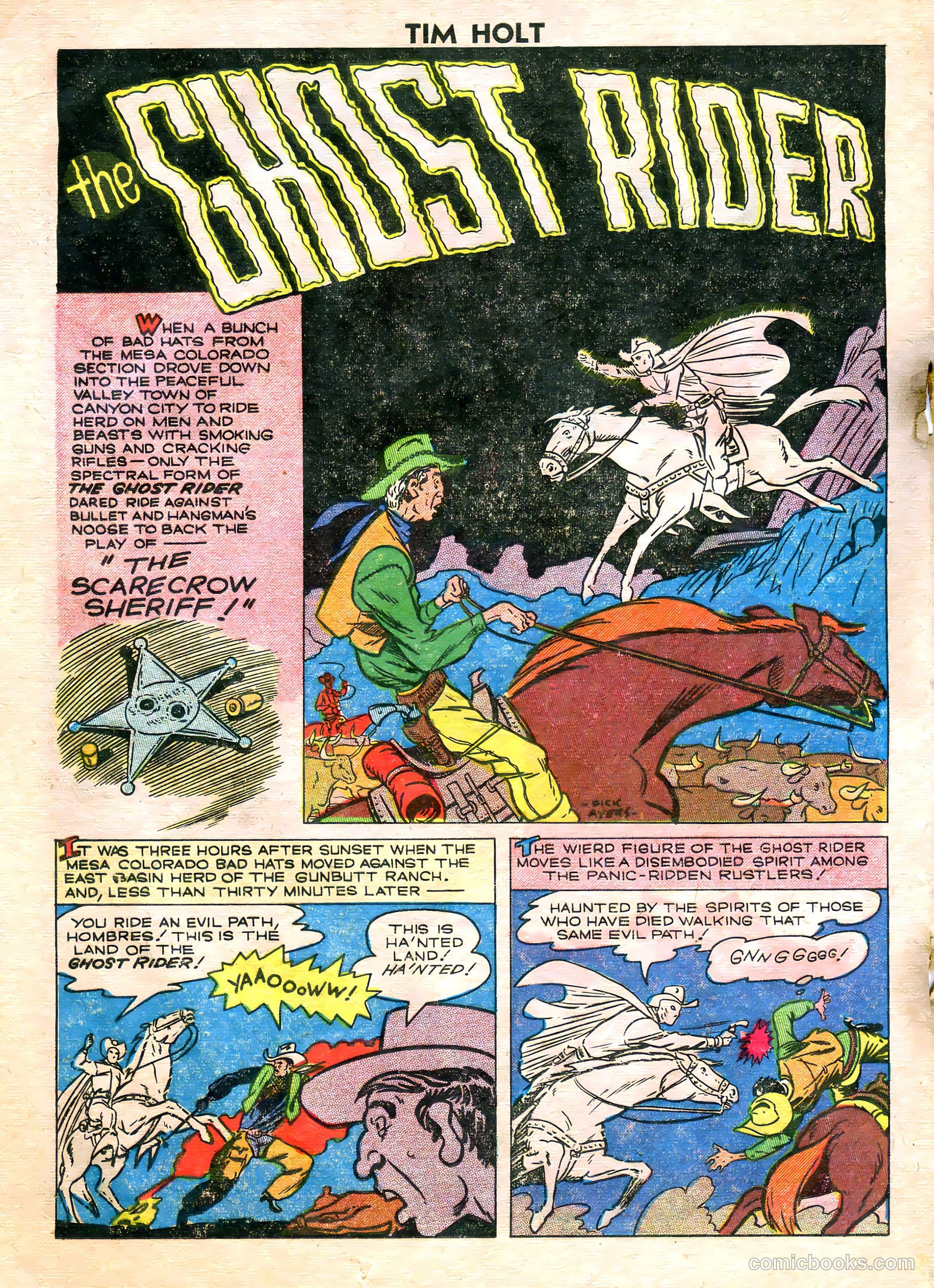 Tim Holt #14 (1950) — page 21 of 38