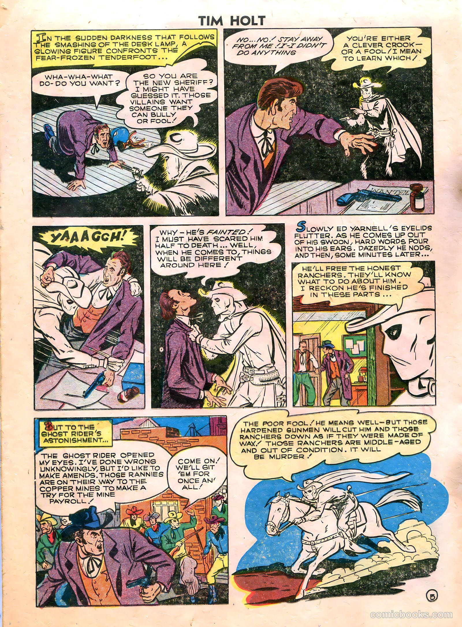 Tim Holt #14 (1950) — page 25 of 38