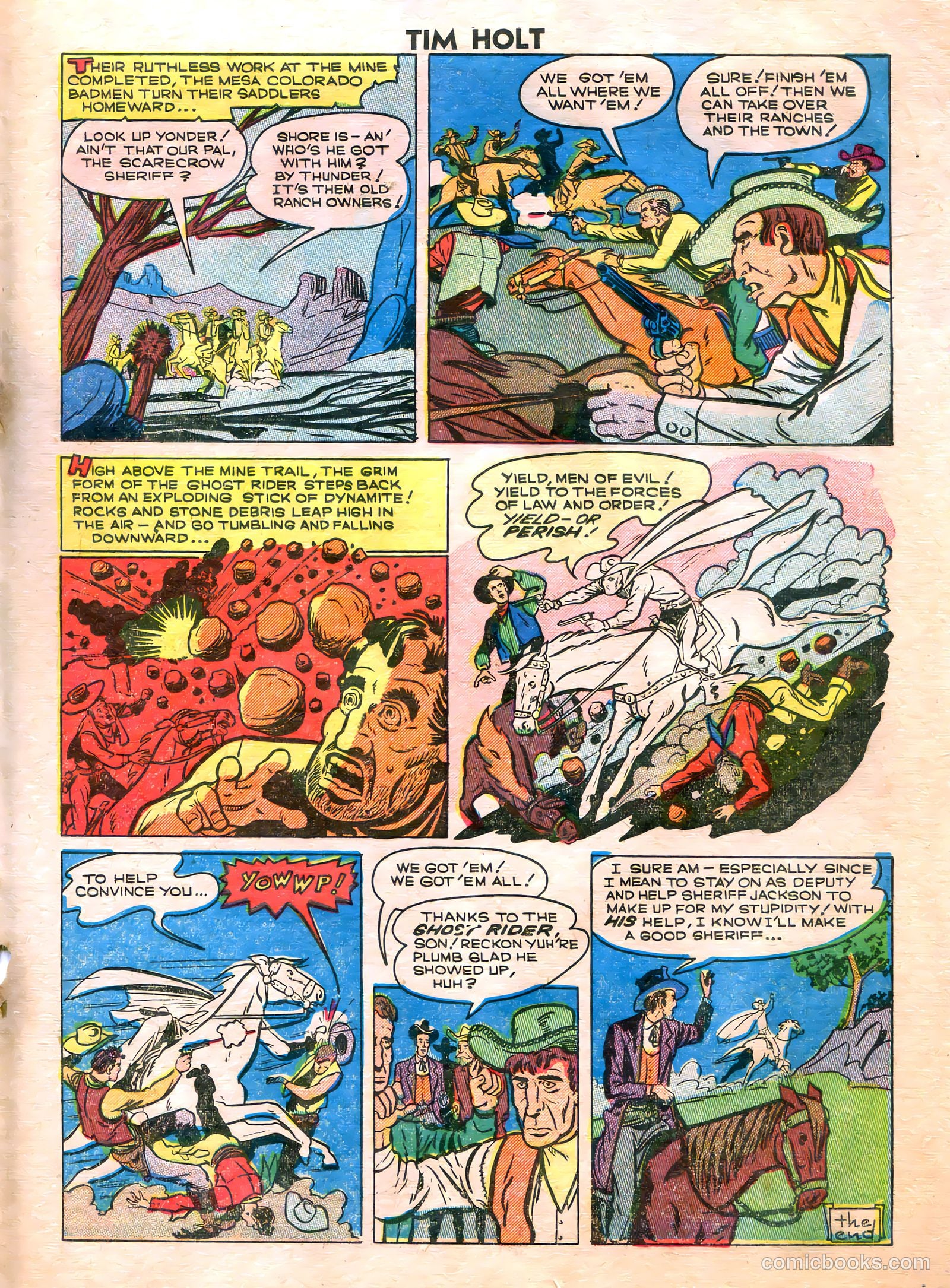 Tim Holt #14 (1950) — page 26 of 38