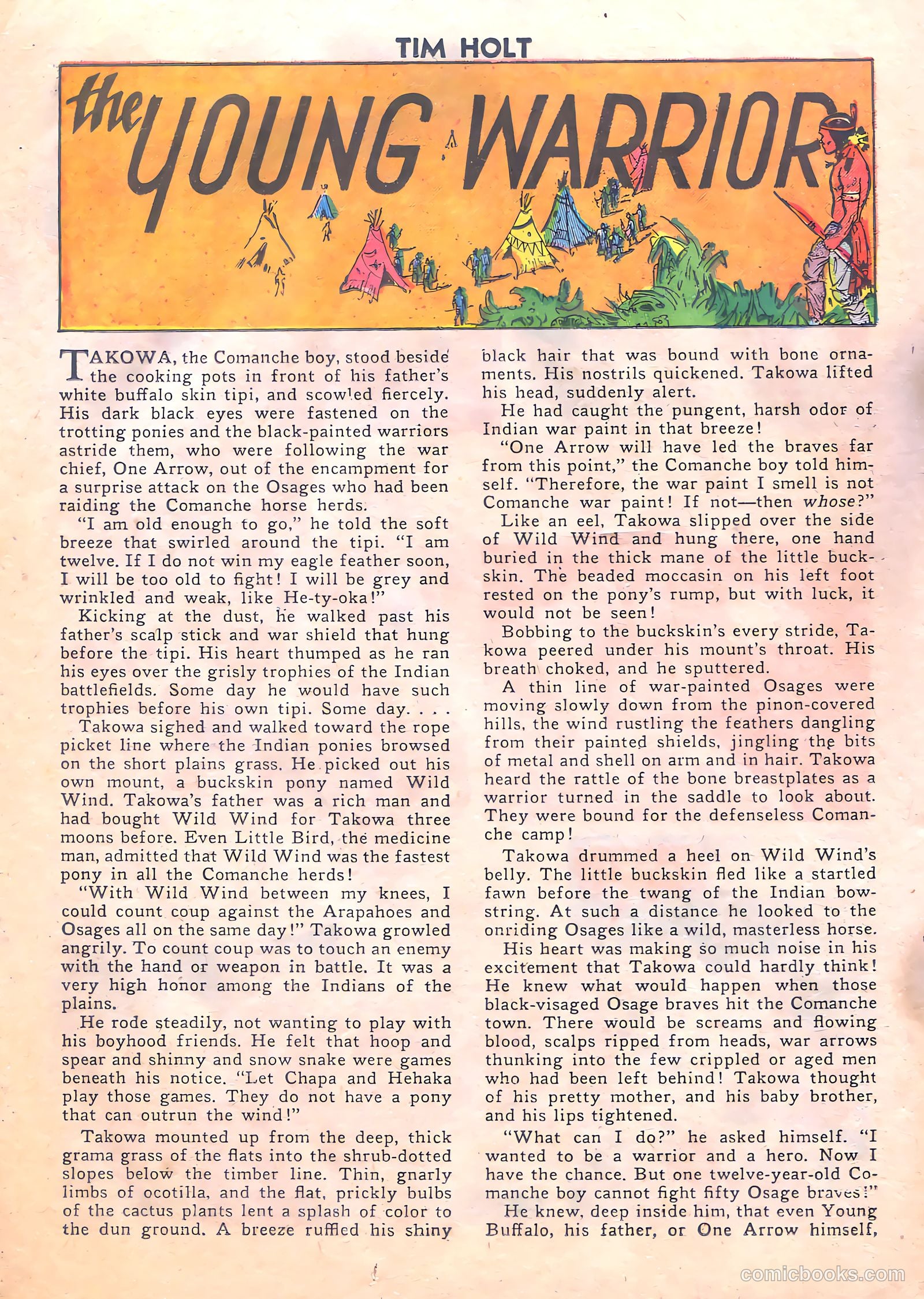 Tim Holt #14 (1950) — page 27 of 38