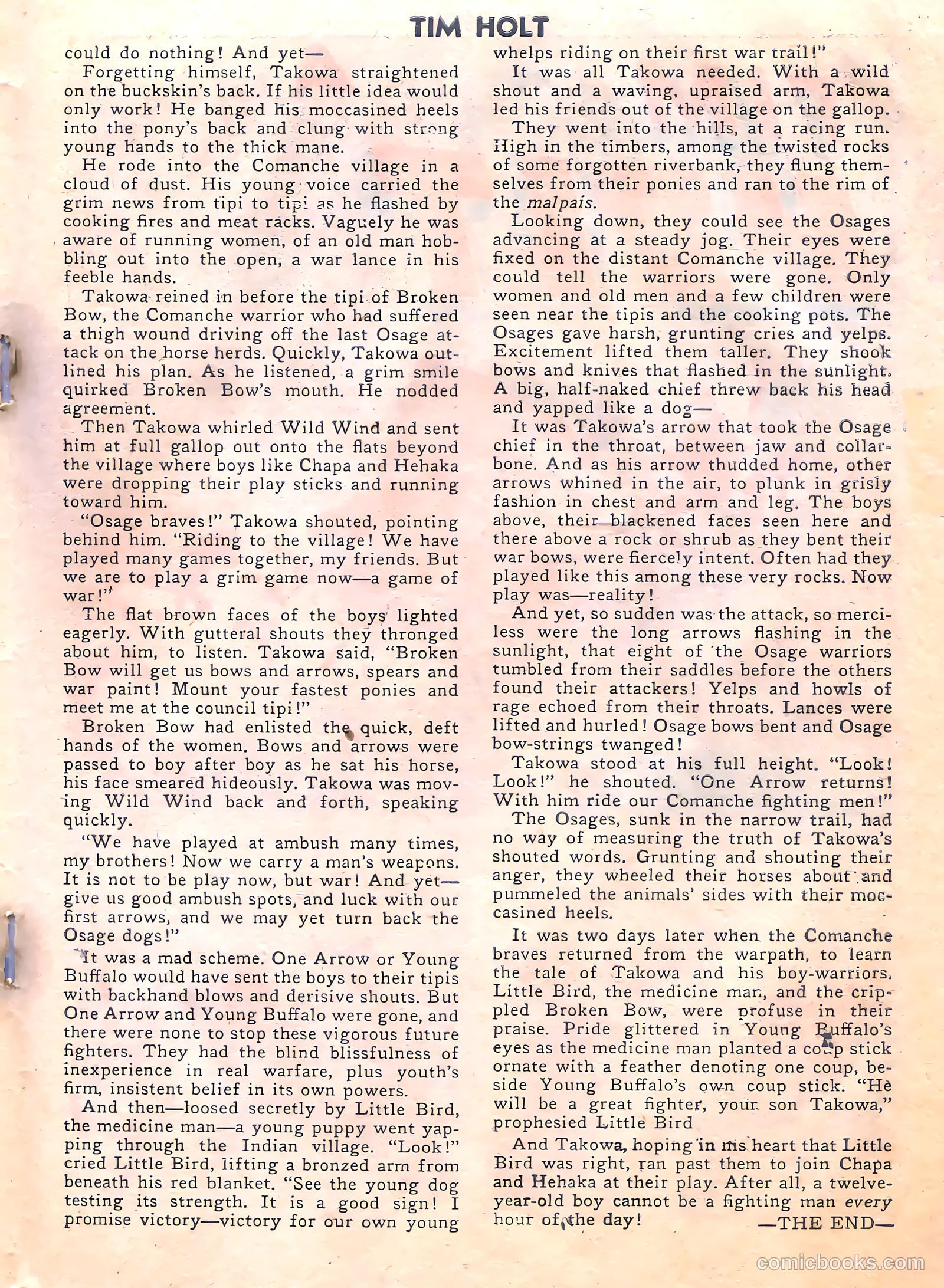 Tim Holt #14 (1950) — page 28 of 38
