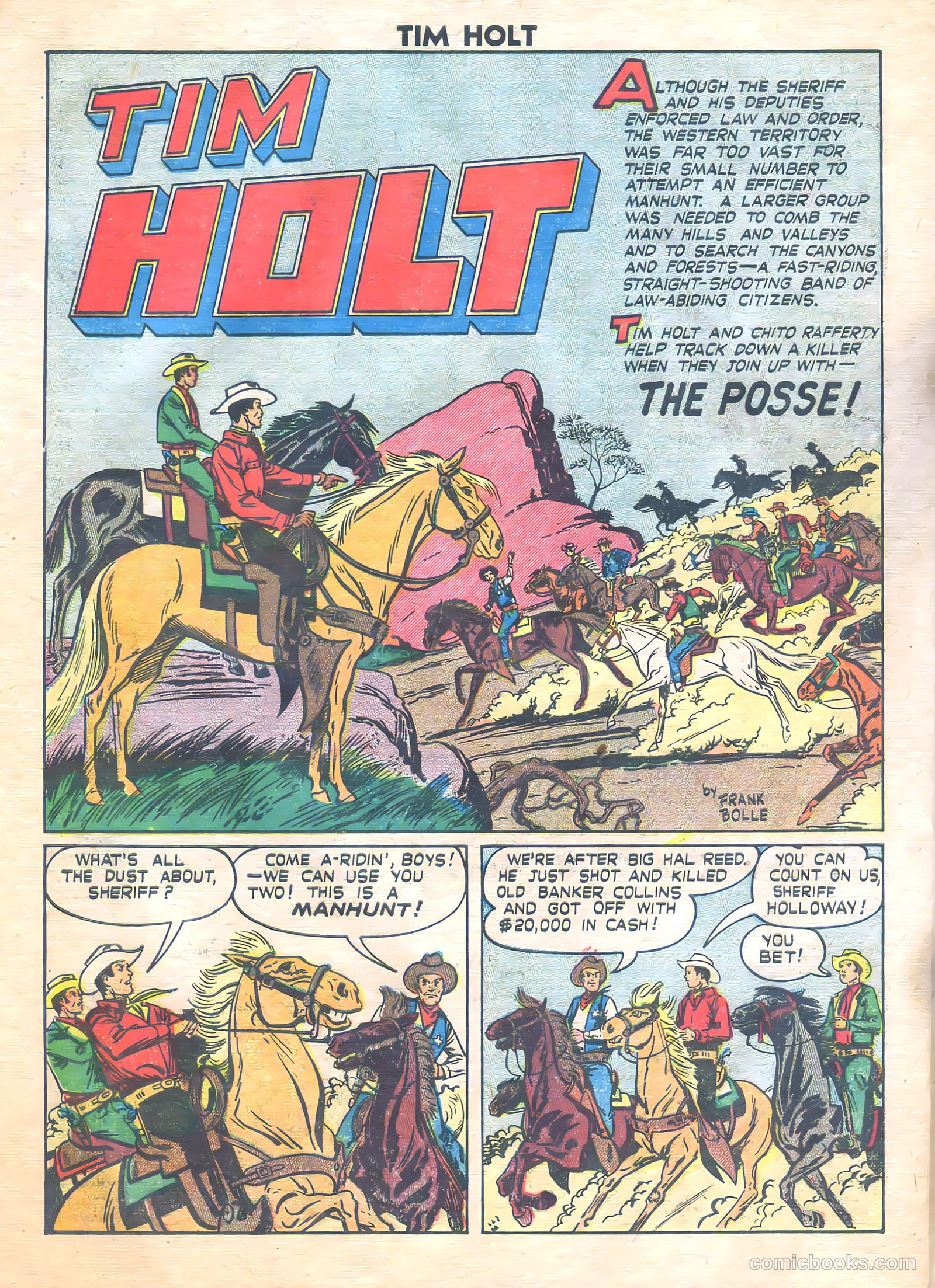 Tim Holt #14 (1950) — page 29 of 38