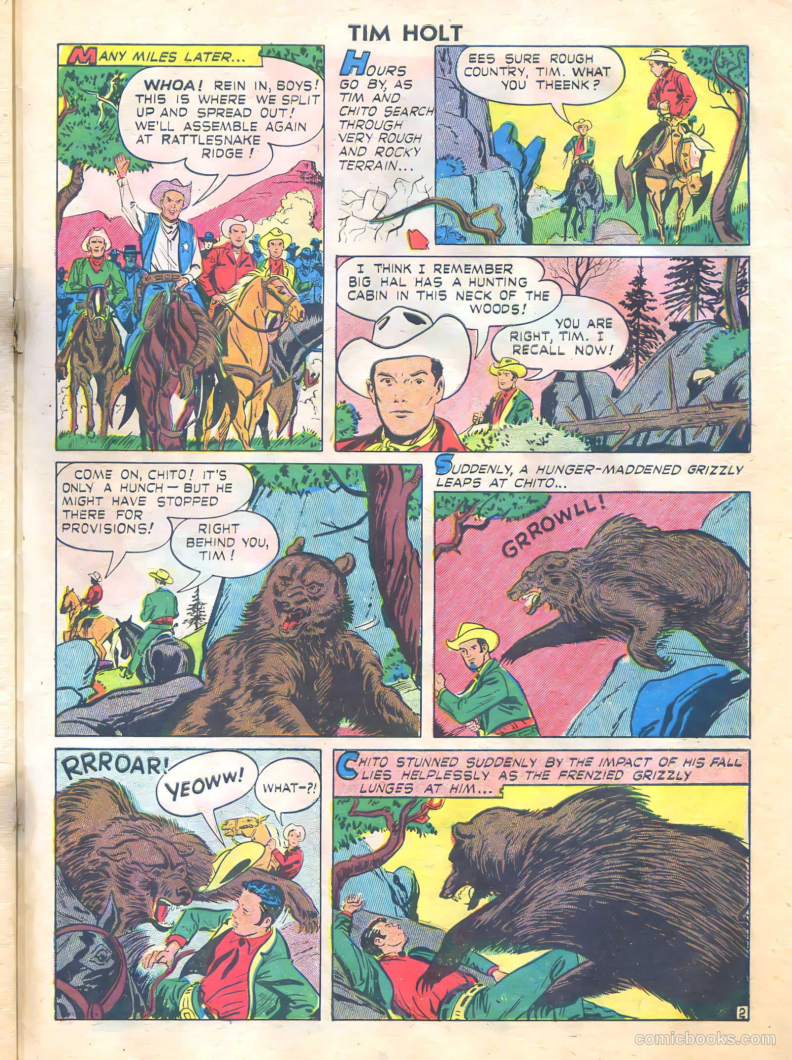 Tim Holt #14 (1950) — page 30 of 38