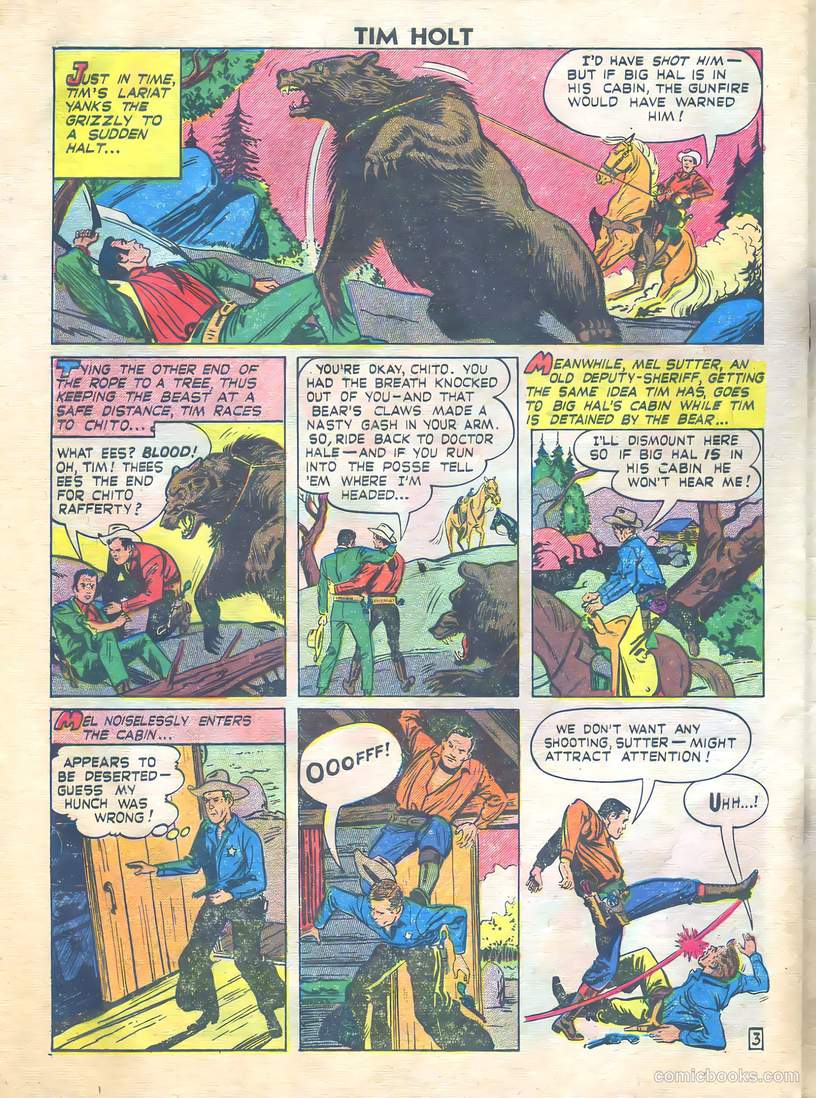 Tim Holt #14 (1950) — page 31 of 38