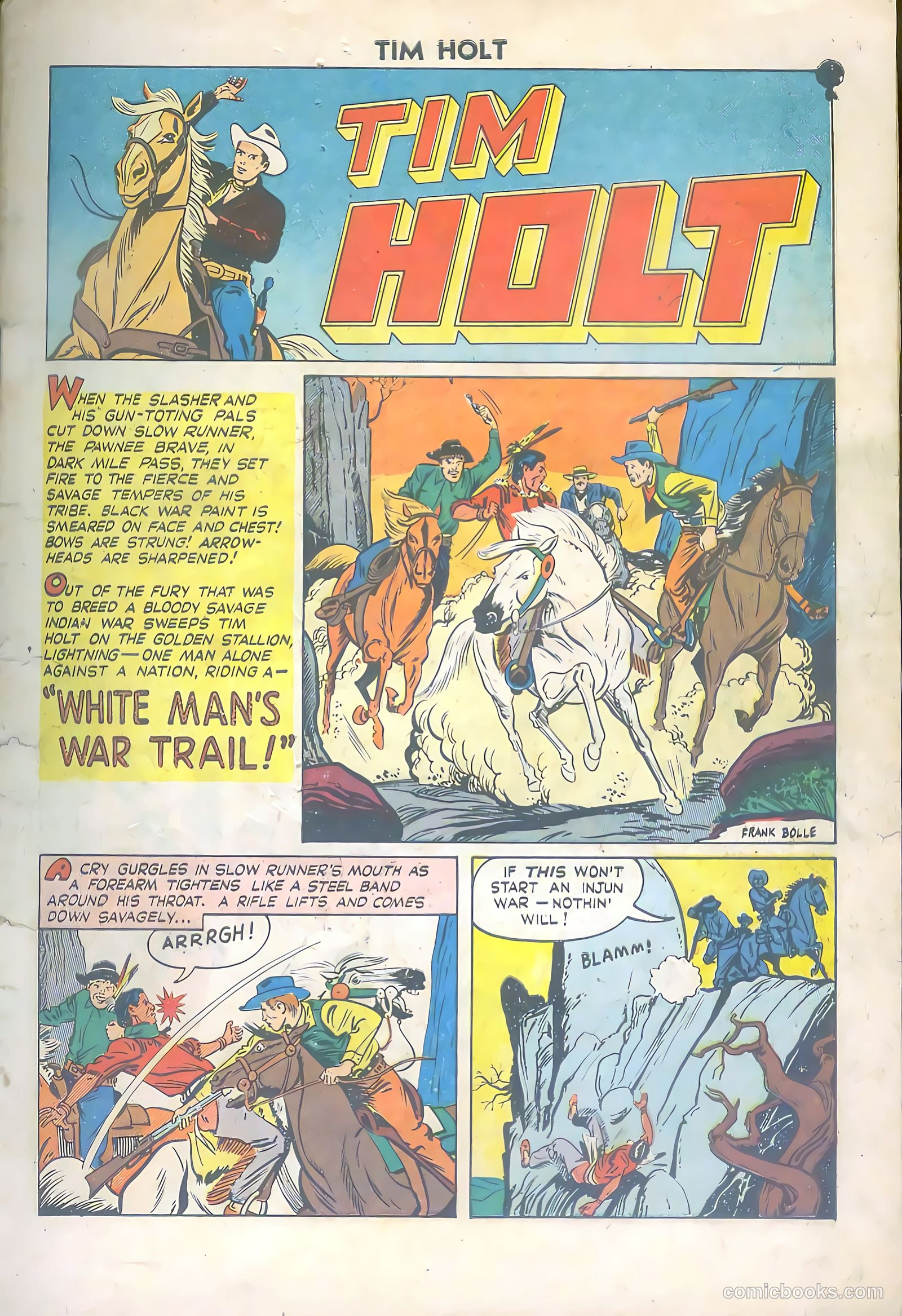 Tim Holt #15 (1950) — page 3 of 36