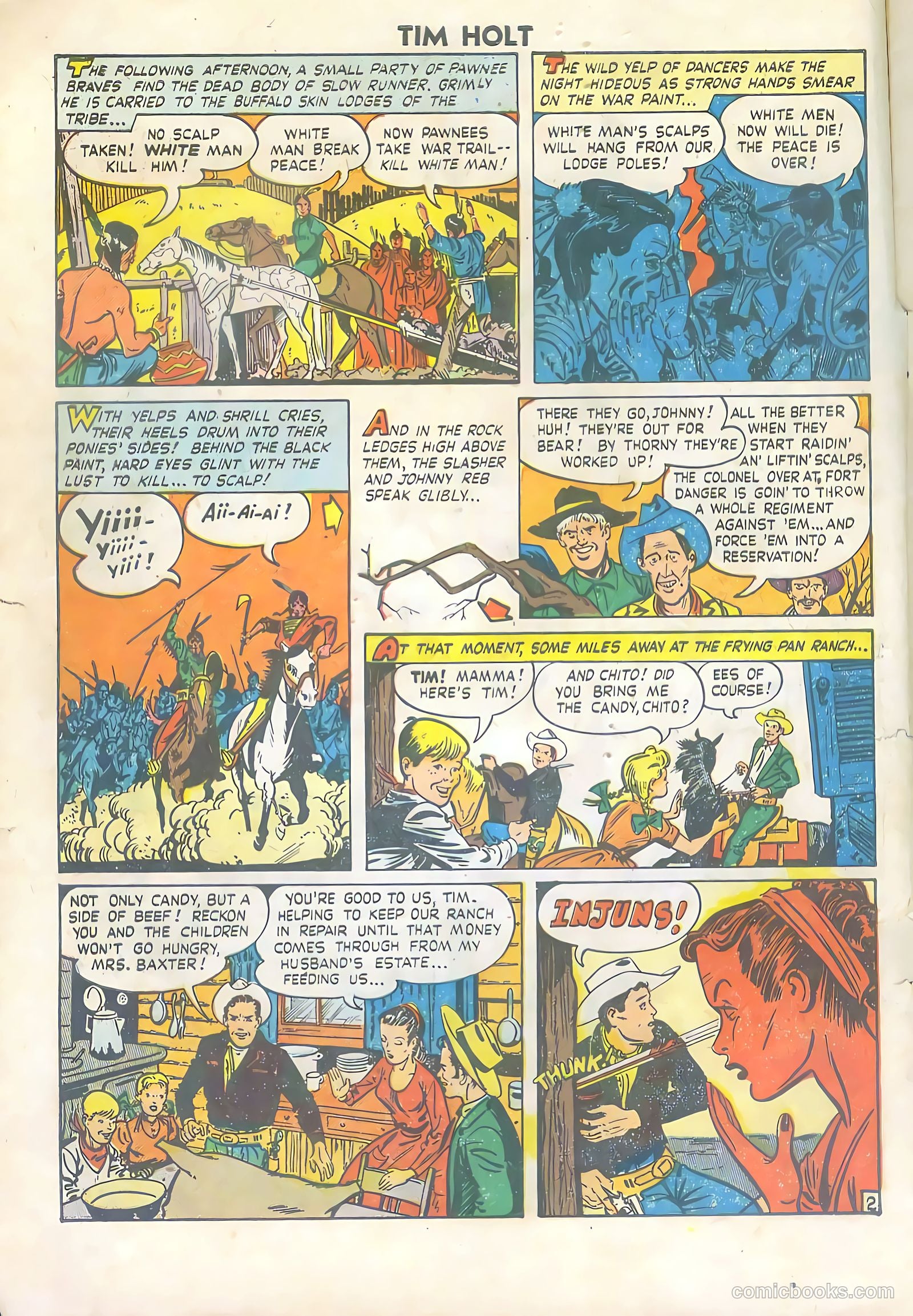 Tim Holt #15 (1950) — page 4 of 36