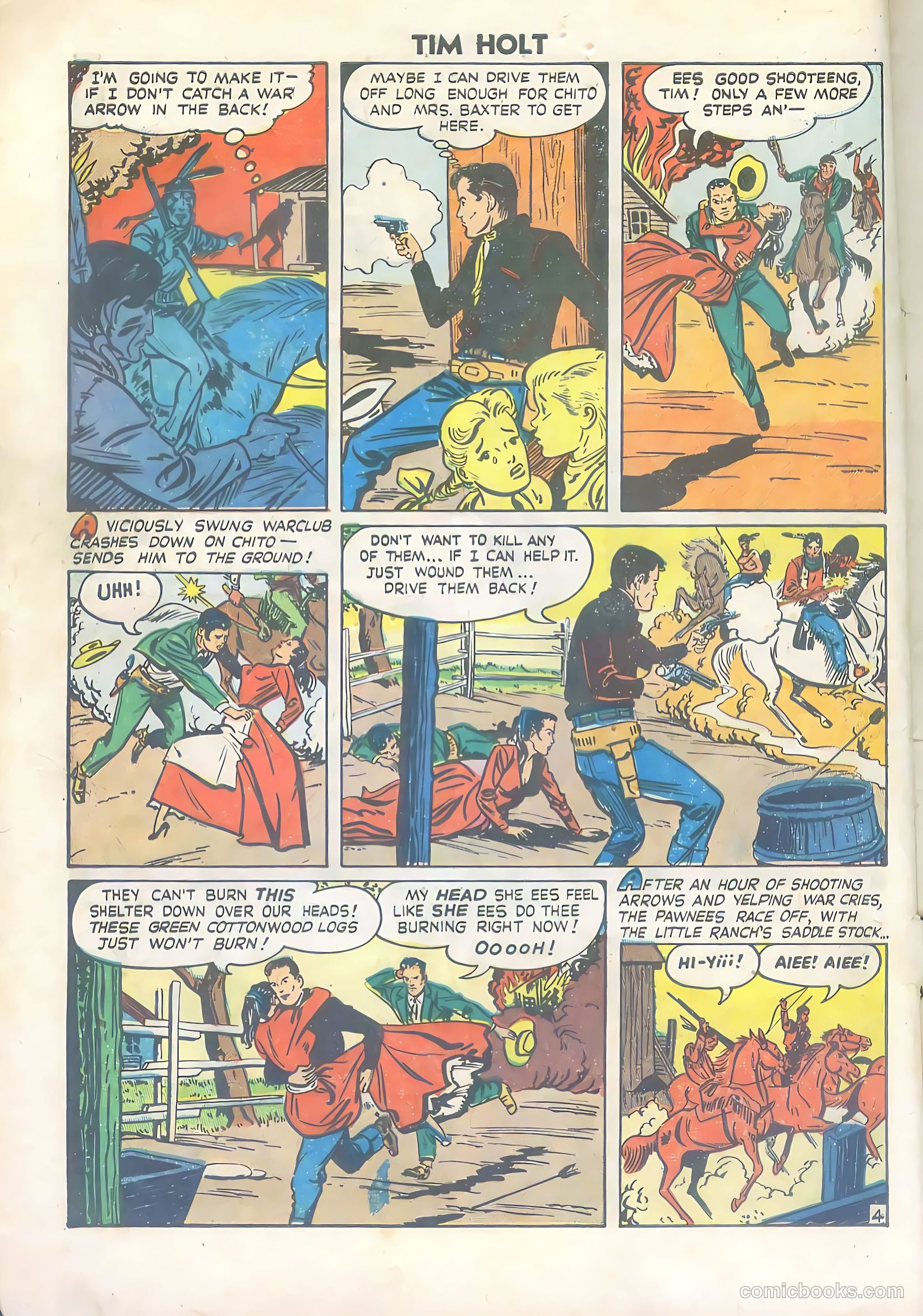 Tim Holt #15 (1950) — page 6 of 36