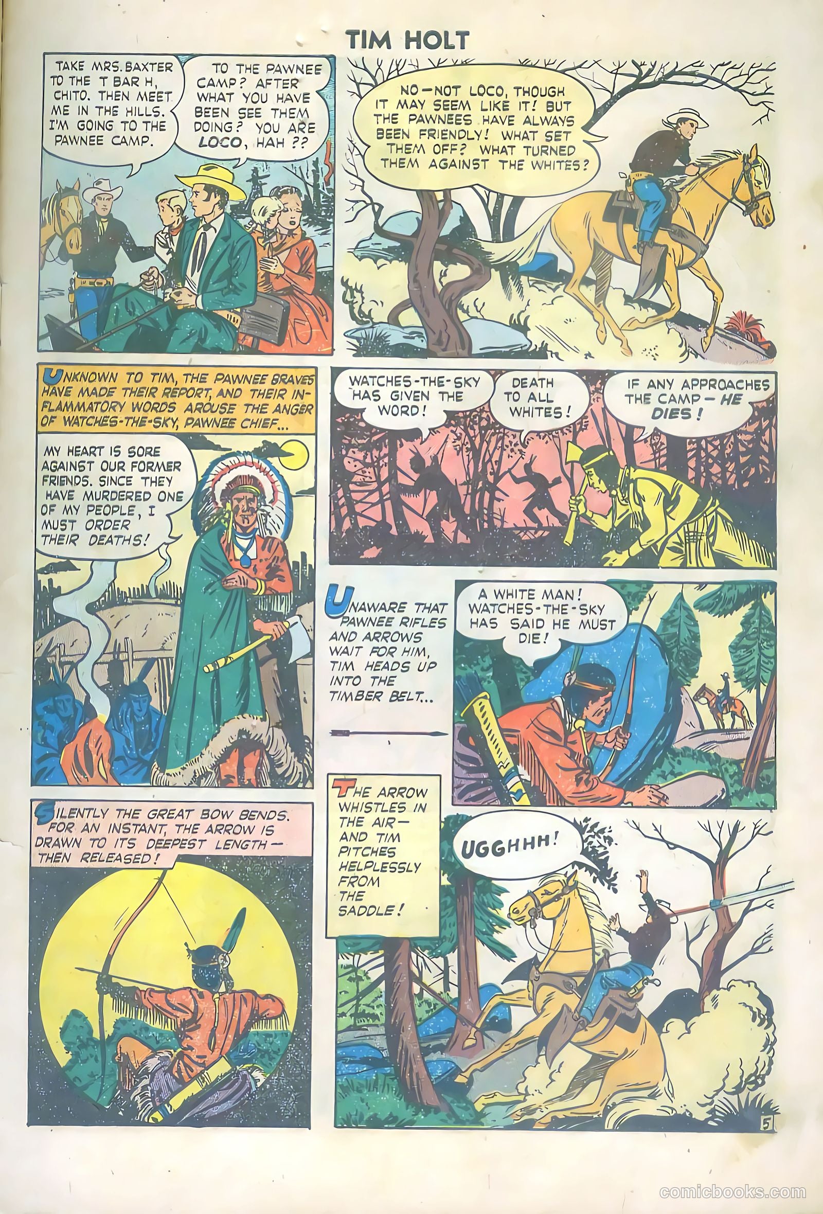 Tim Holt #15 (1950) — page 7 of 36