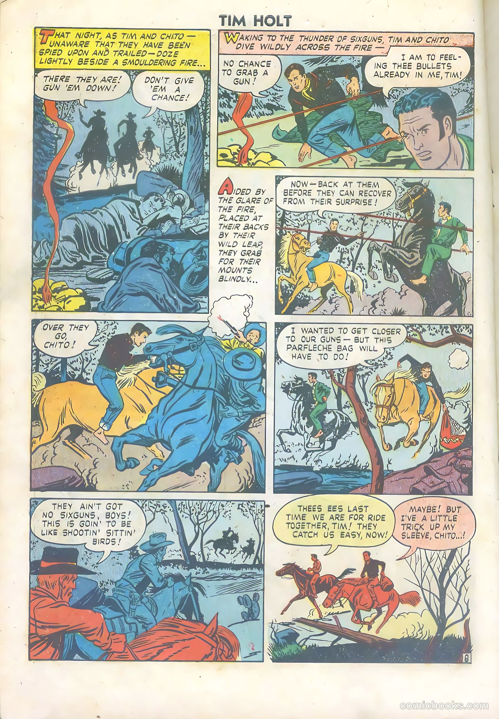 Tim Holt #15 (1950) — page 10 of 36
