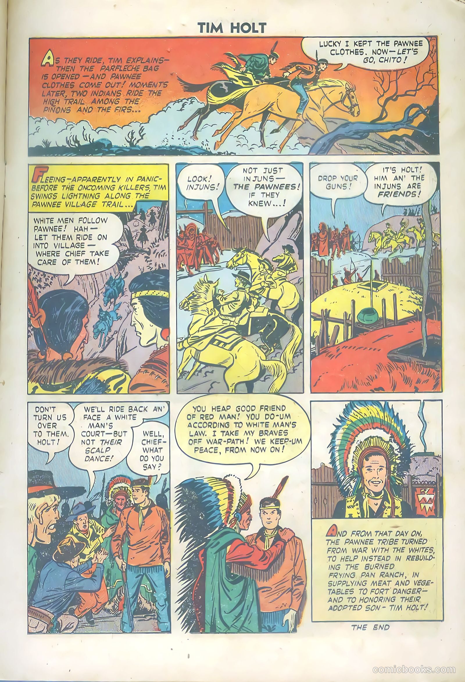 Tim Holt #15 (1950) — page 11 of 36