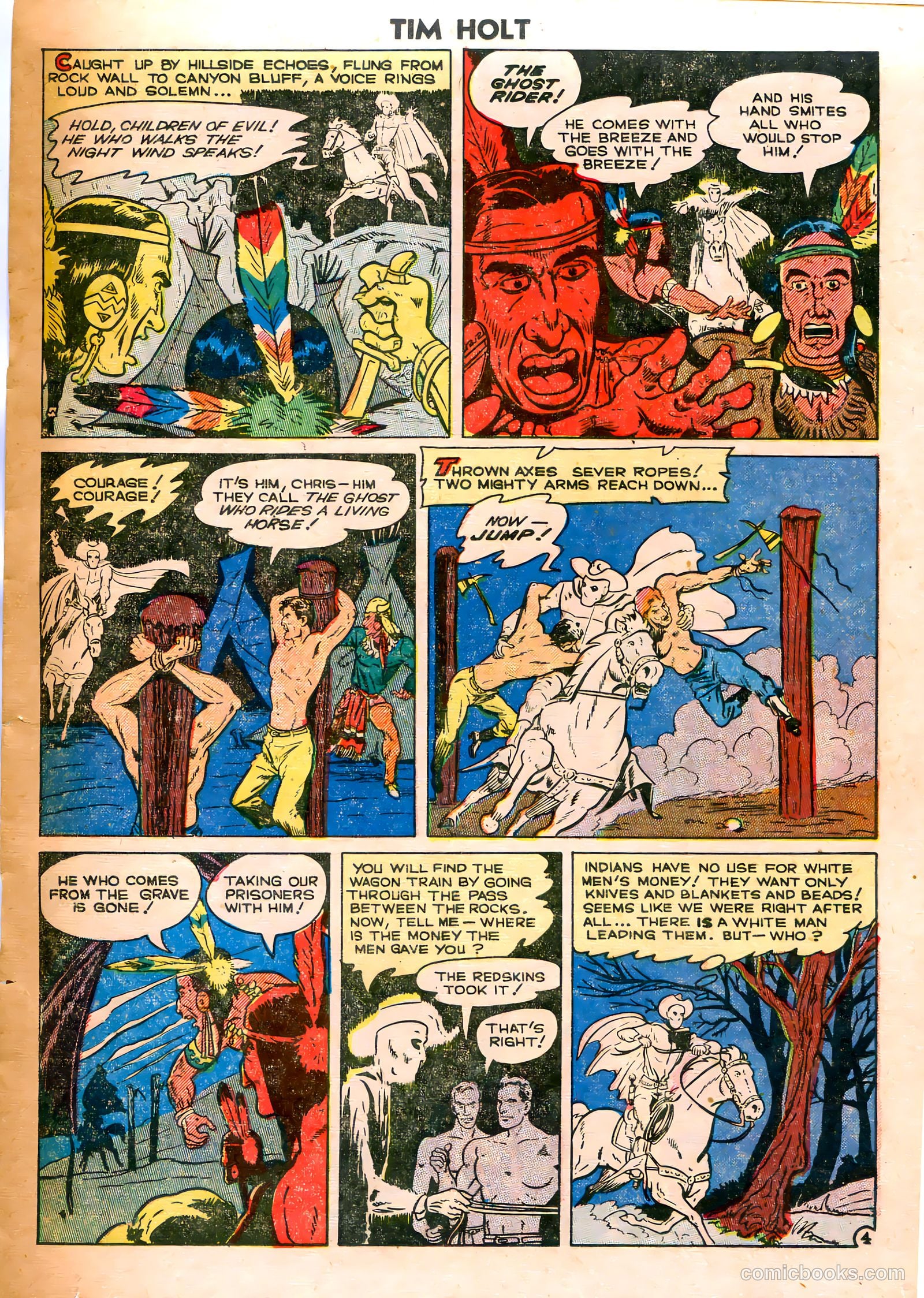 Tim Holt #15 (1950) — page 15 of 36