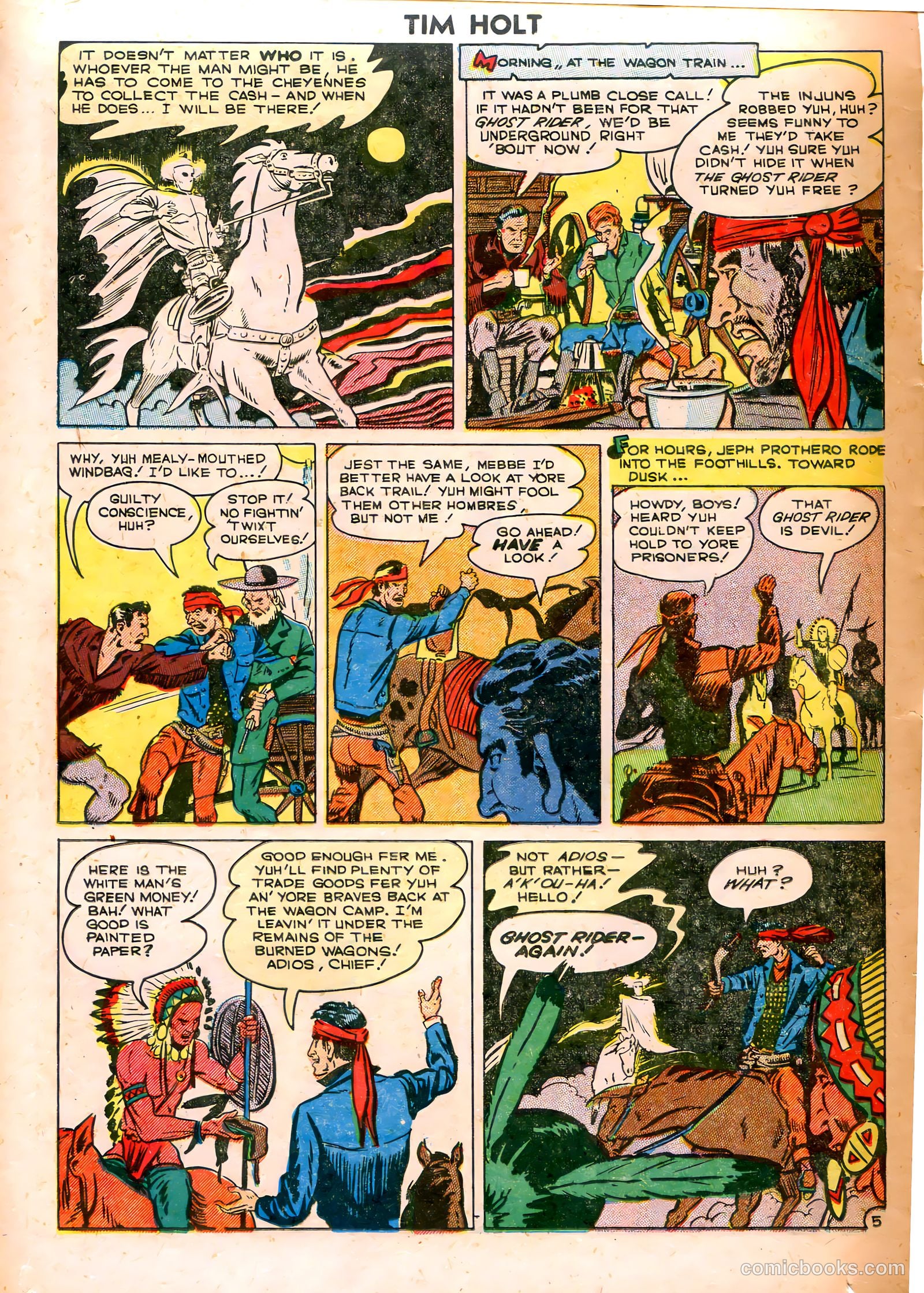 Tim Holt #15 (1950) — page 16 of 36