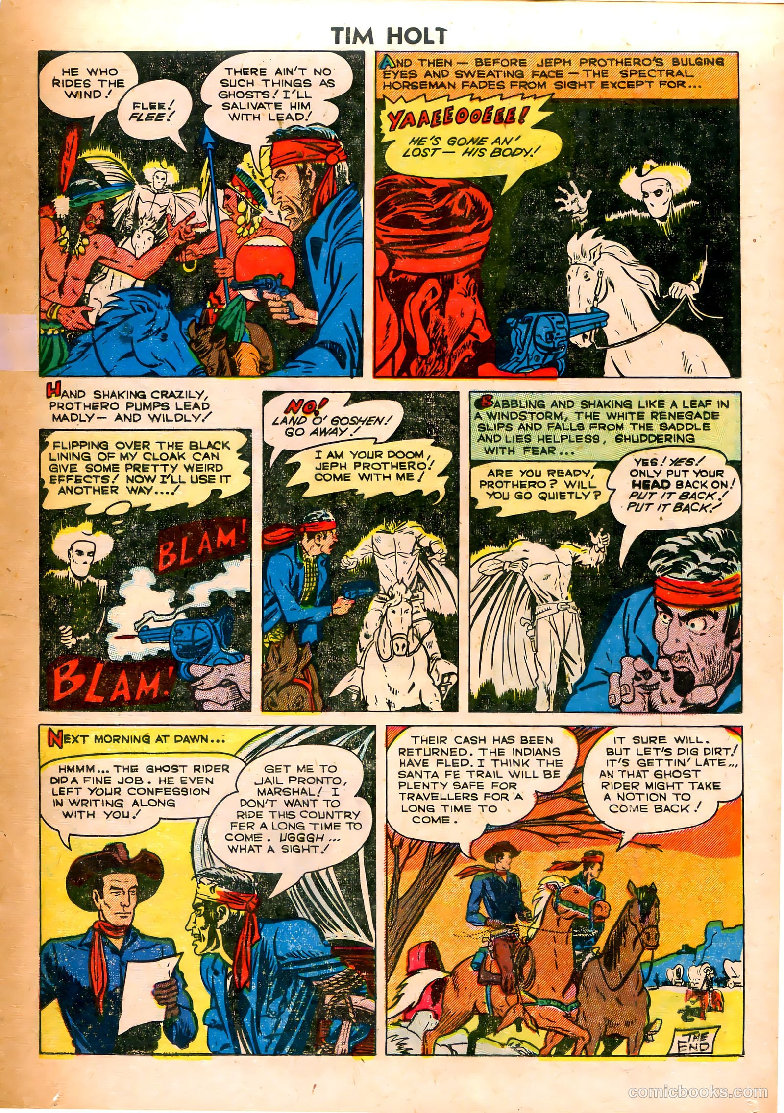 Tim Holt #15 (1950) — page 17 of 36