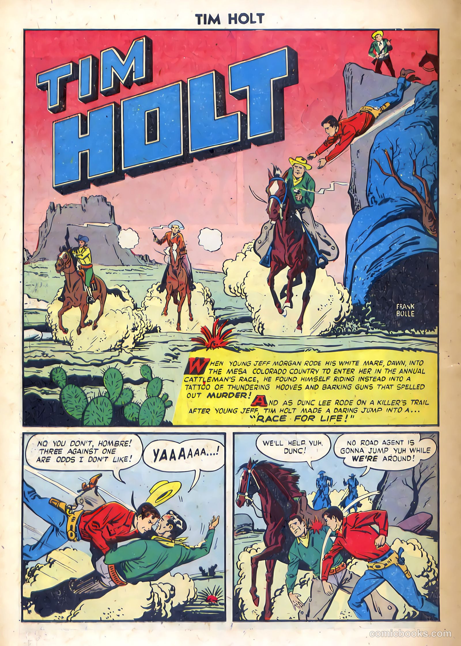 Tim Holt #15 (1950) — page 18 of 36