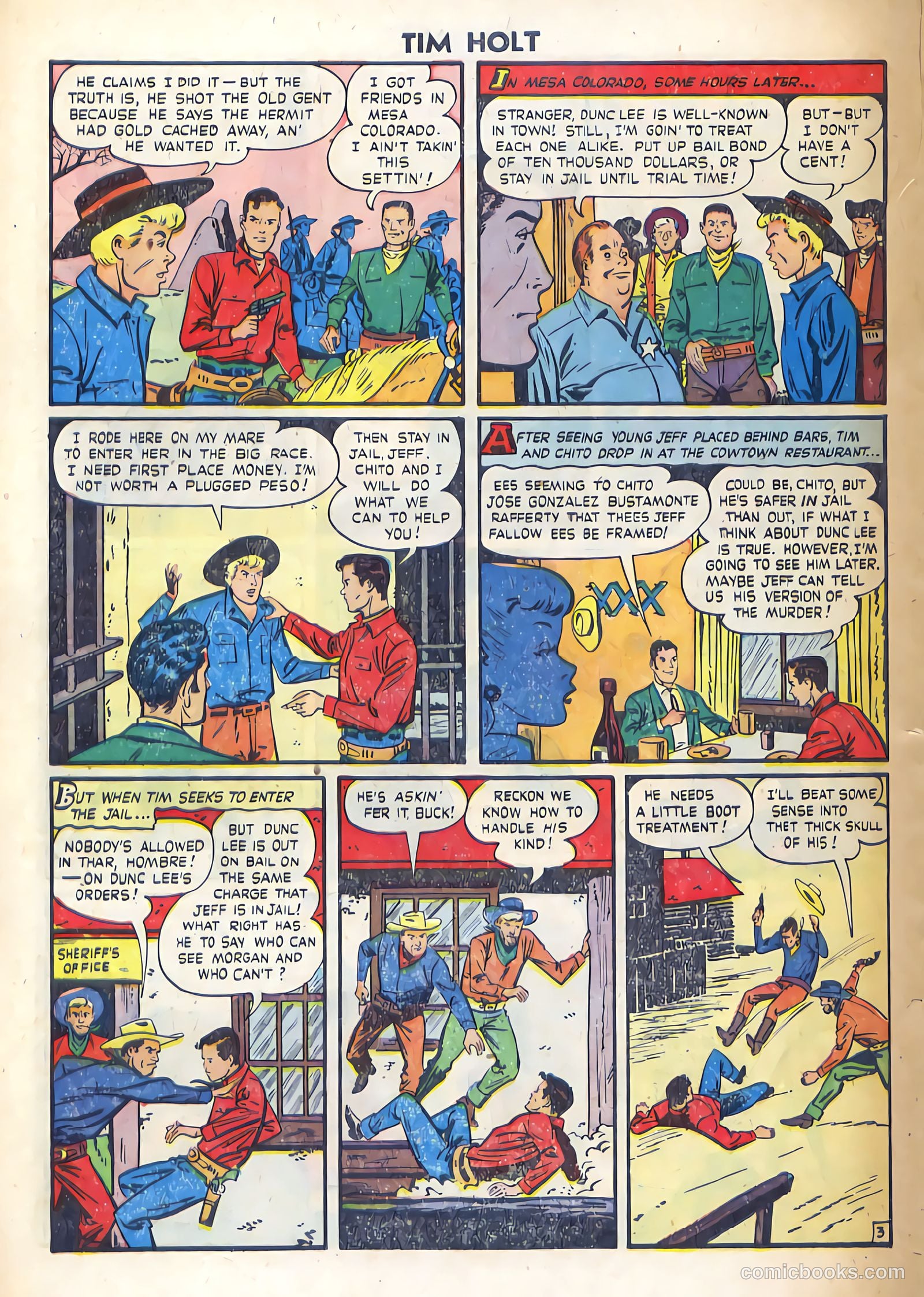 Tim Holt #15 (1950) — page 20 of 36