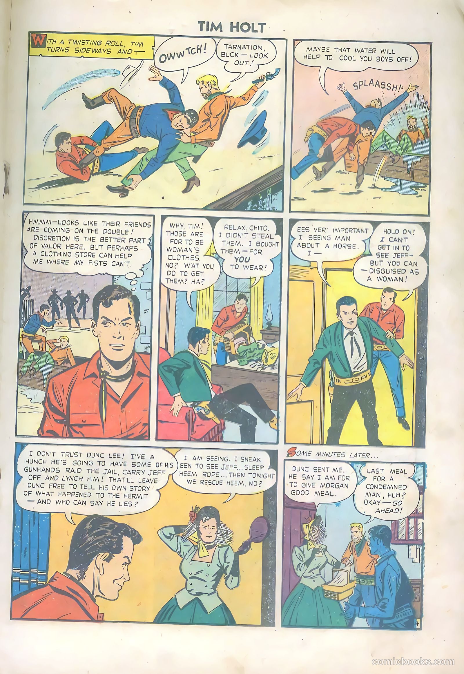 Tim Holt #15 (1950) — page 21 of 36