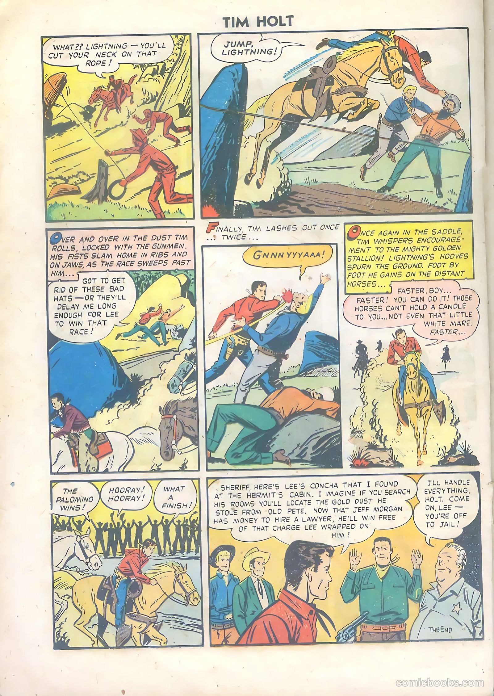 Tim Holt #15 (1950) — page 24 of 36