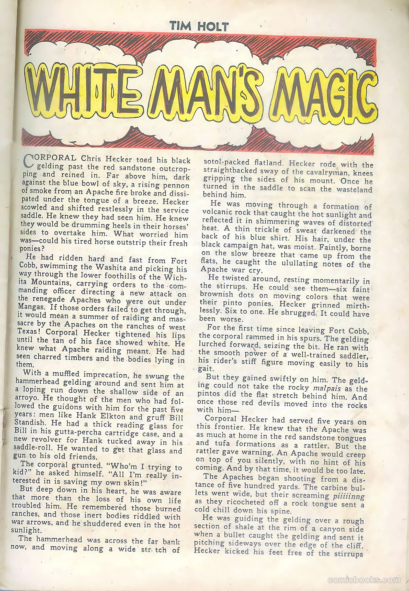 Tim Holt #15 (1950) — page 25 of 36