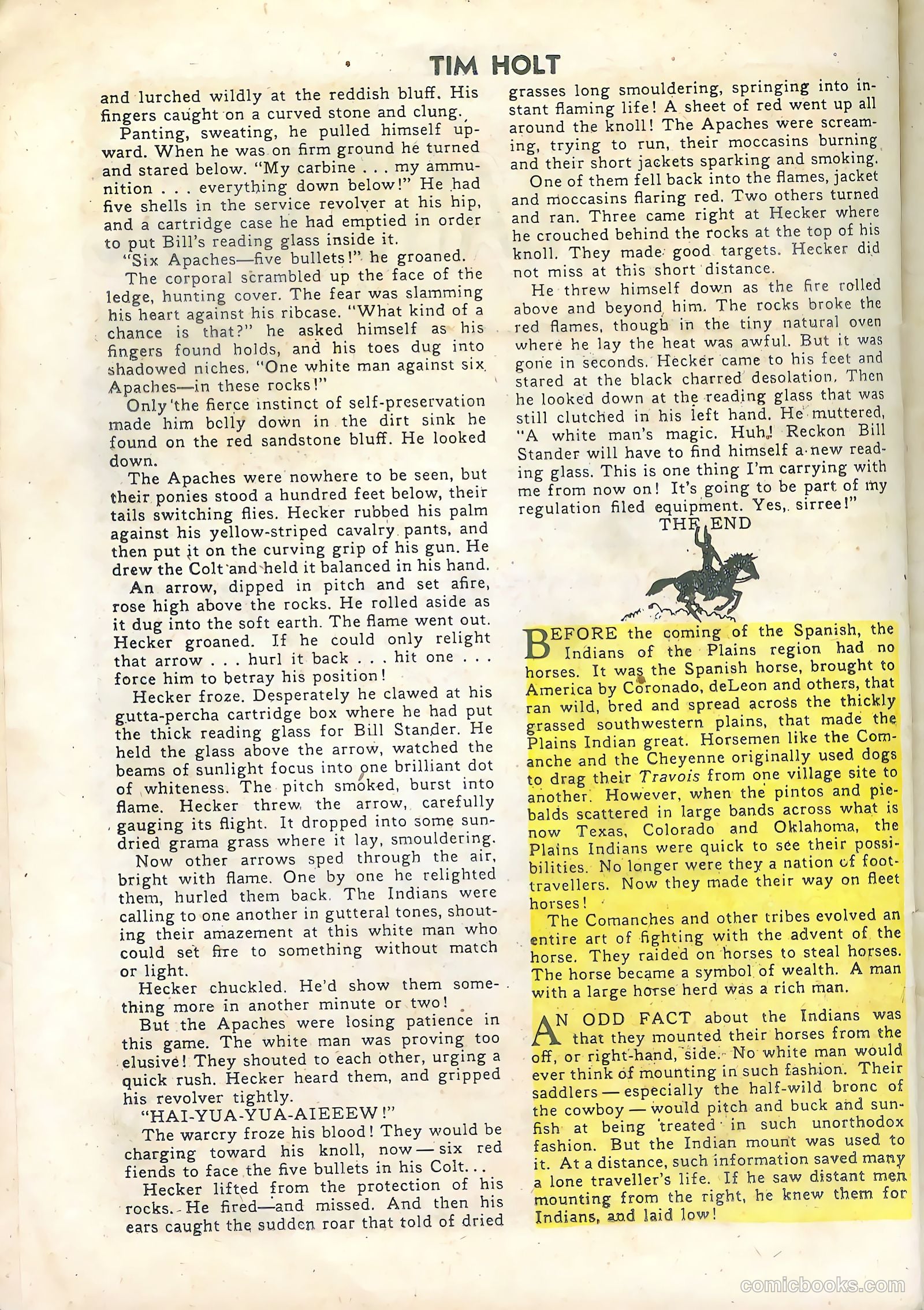 Tim Holt #15 (1950) — page 26 of 36