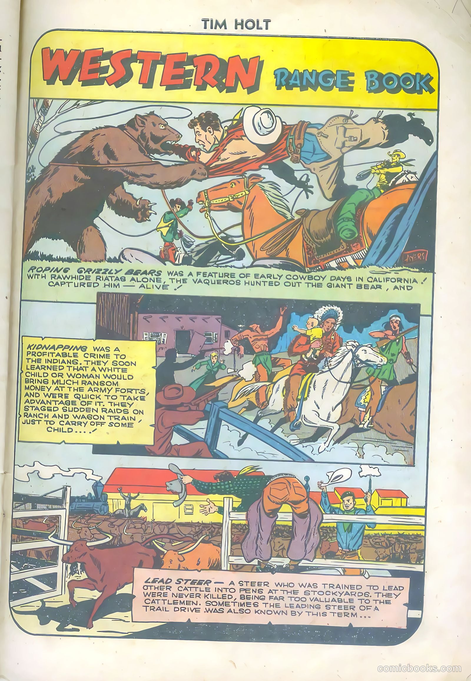 Tim Holt #15 (1950) — page 27 of 36