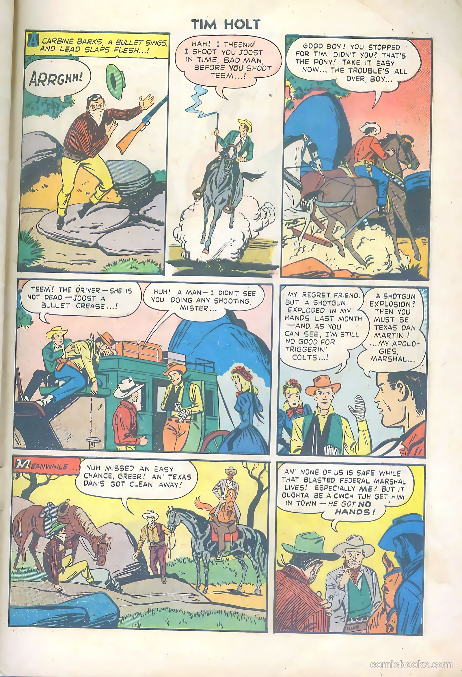 Tim Holt #15 (1950) — page 29 of 36