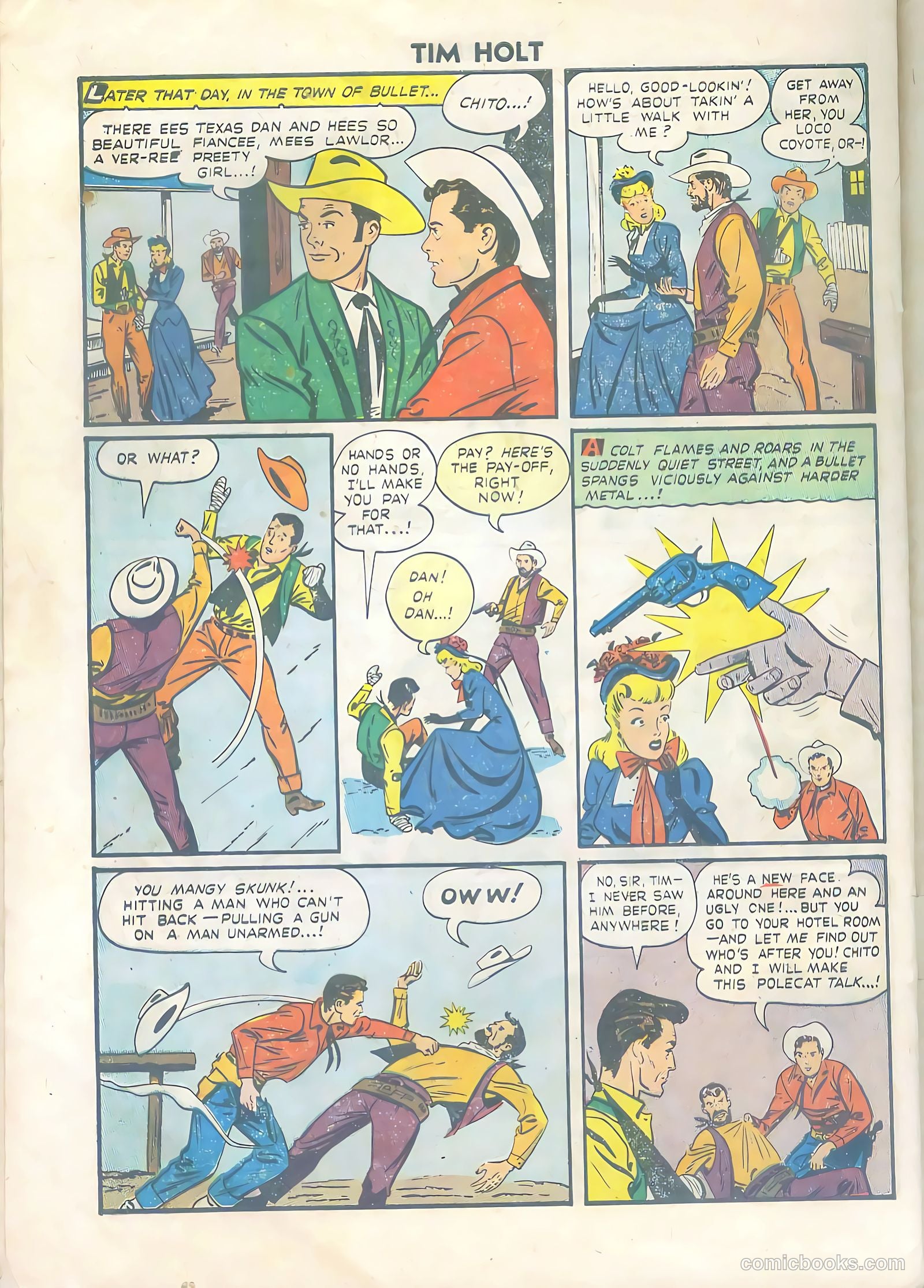 Tim Holt #15 (1950) — page 30 of 36