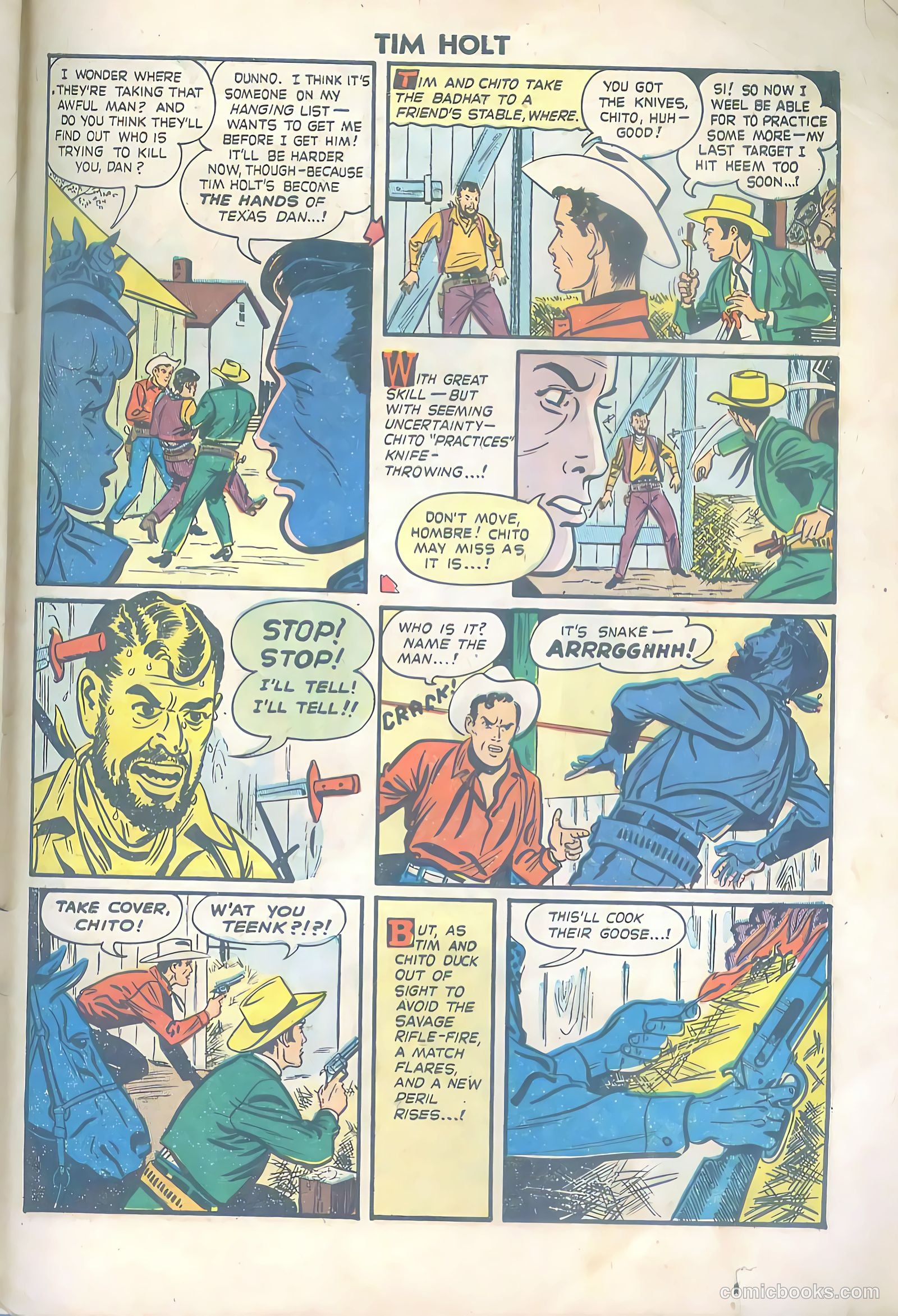 Tim Holt #15 (1950) — page 31 of 36
