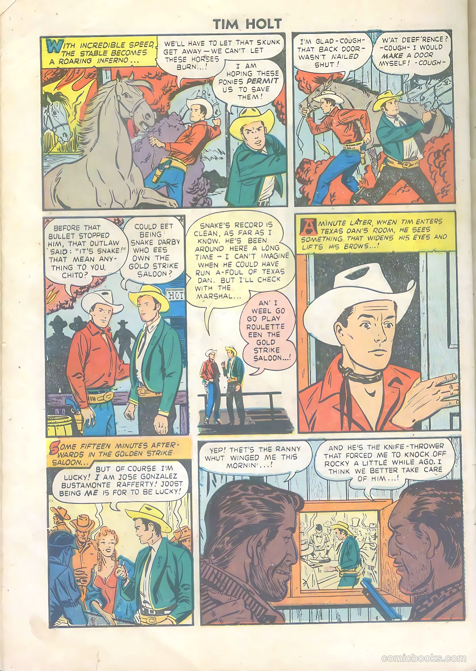 Tim Holt #15 (1950) — page 32 of 36