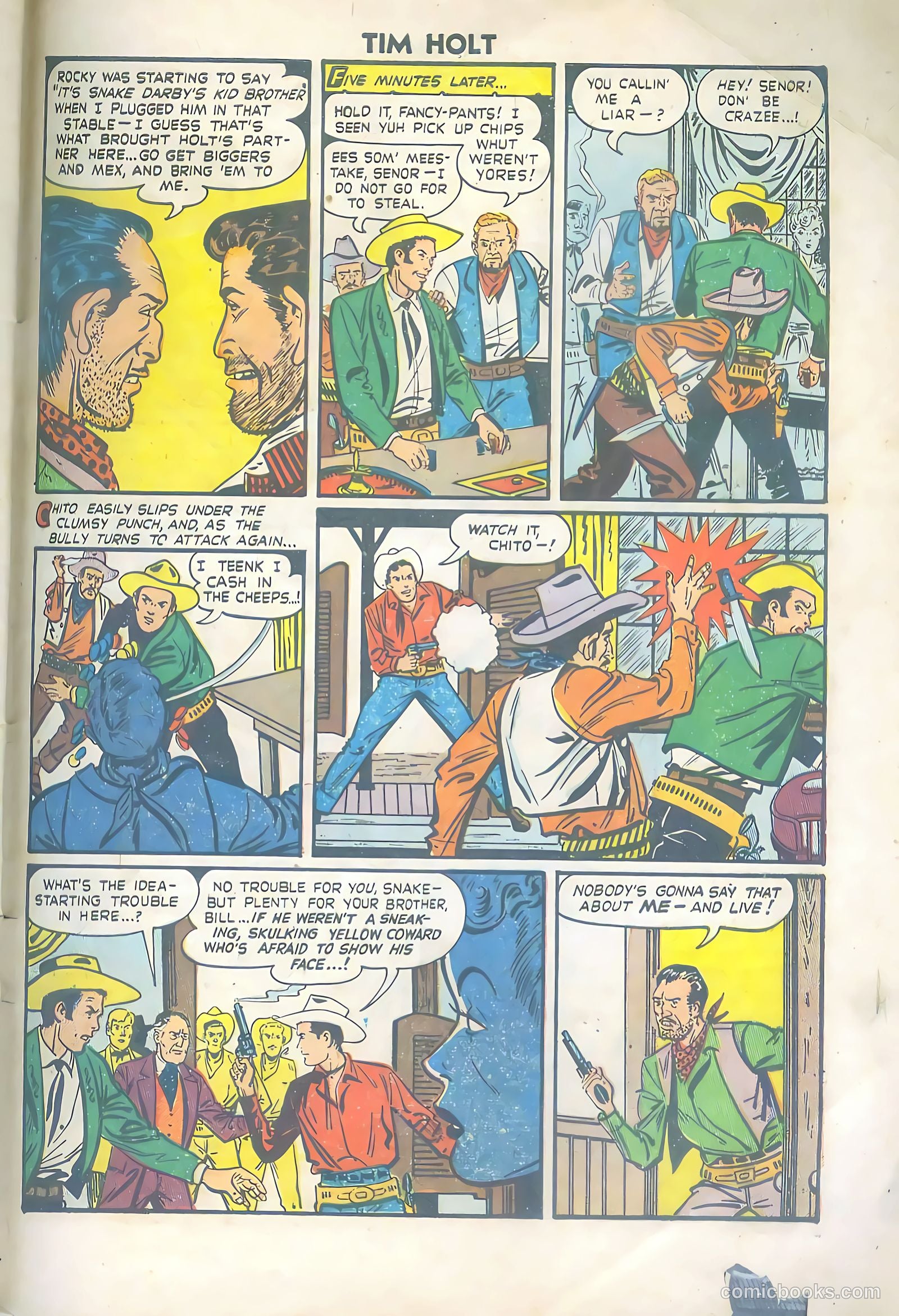 Tim Holt #15 (1950) — page 33 of 36