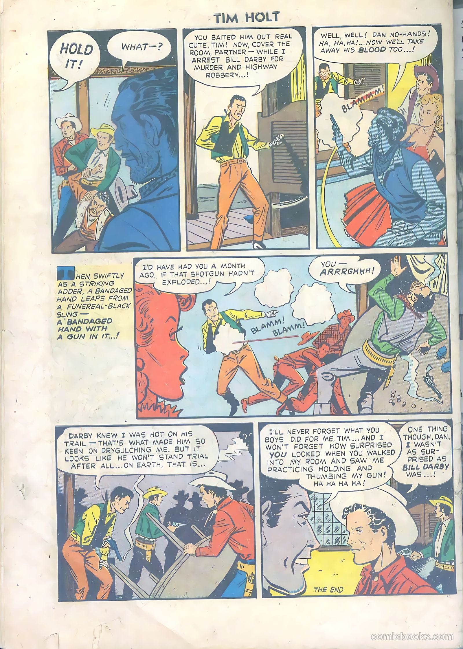 Tim Holt #15 (1950) — page 34 of 36