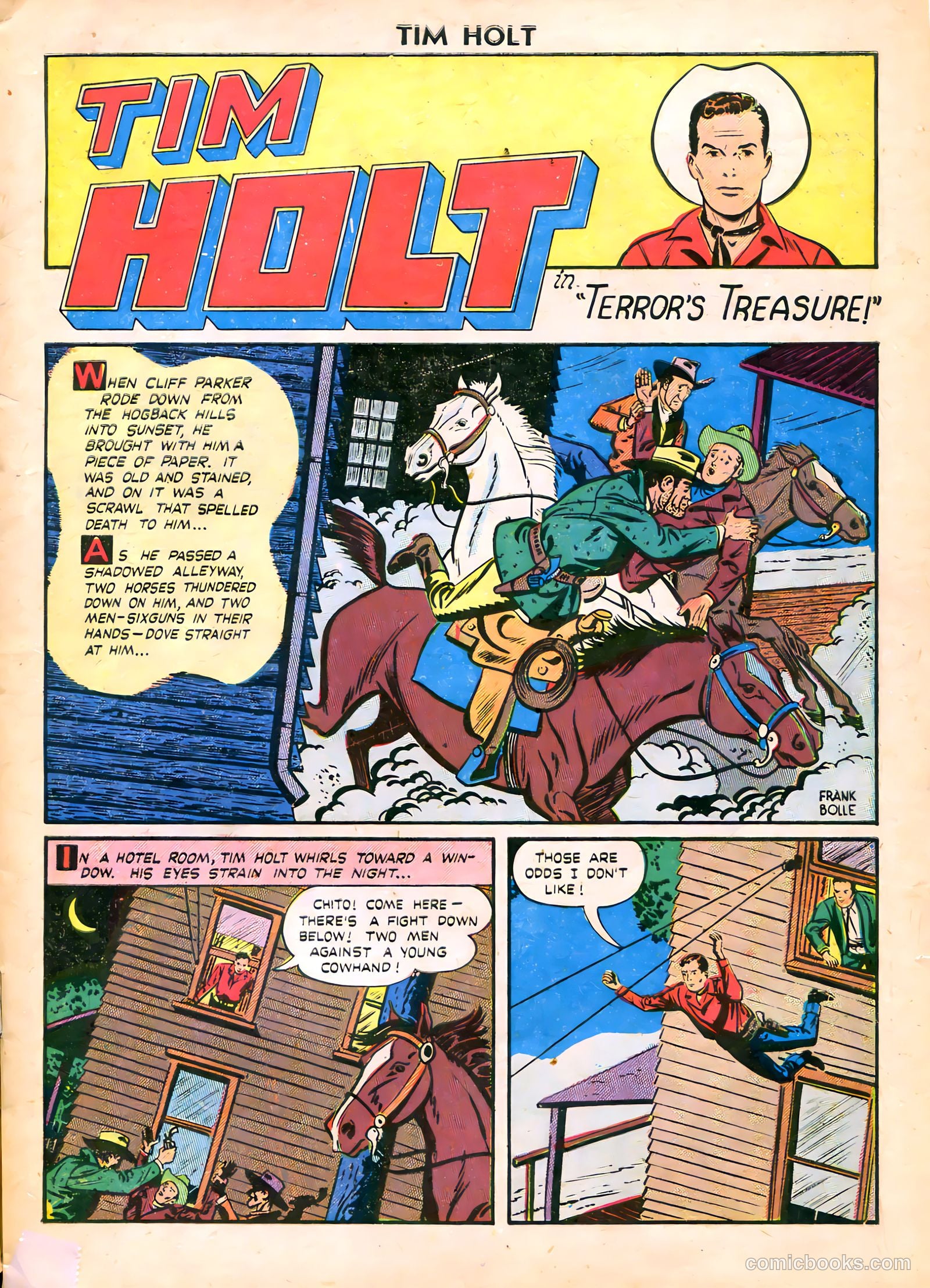 Tim Holt #16 (1950) — page 3 of 36