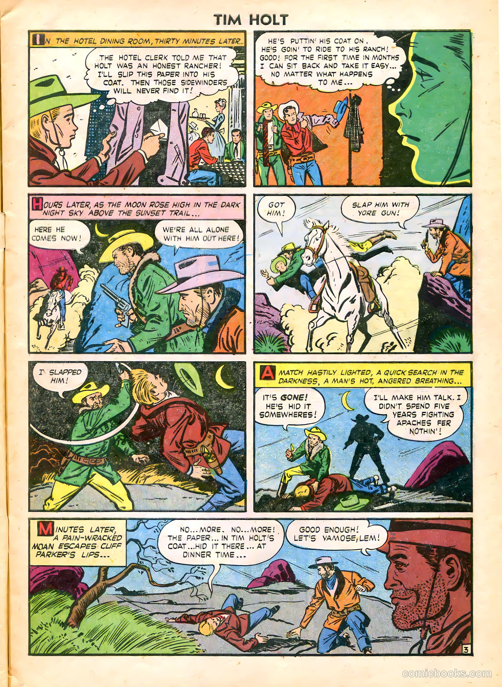 Tim Holt #16 (1950) — page 5 of 36