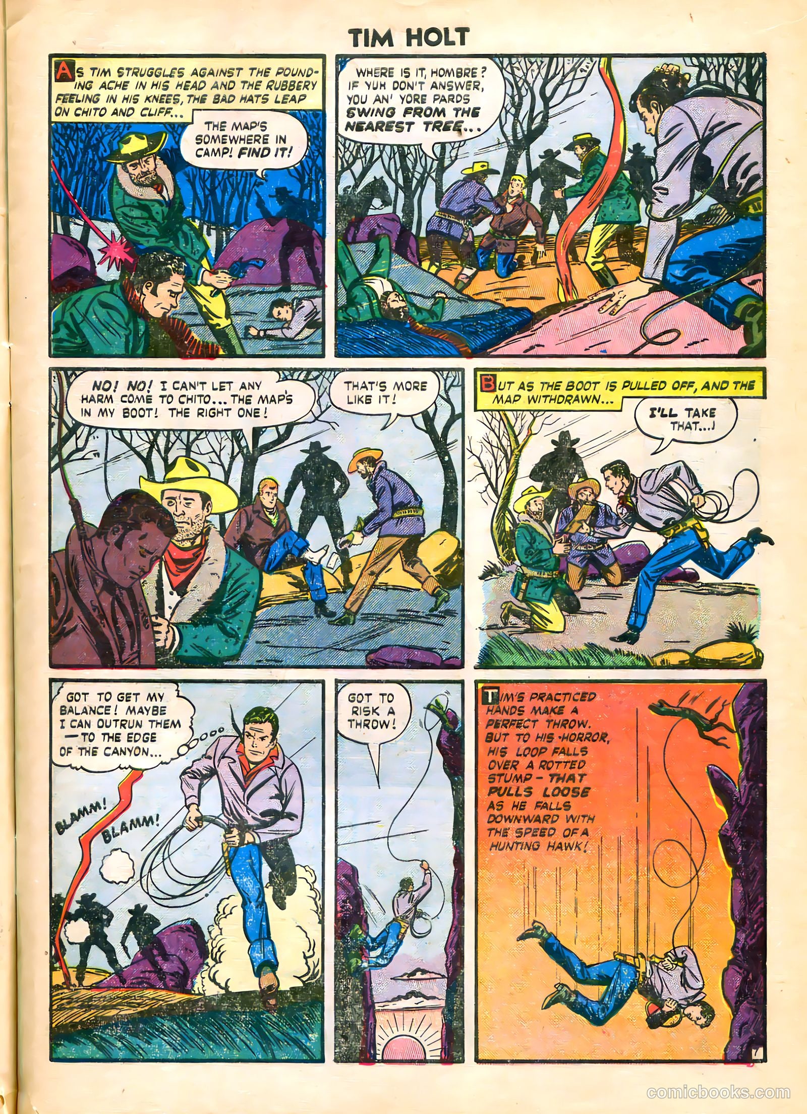 Tim Holt #16 (1950) — page 9 of 36