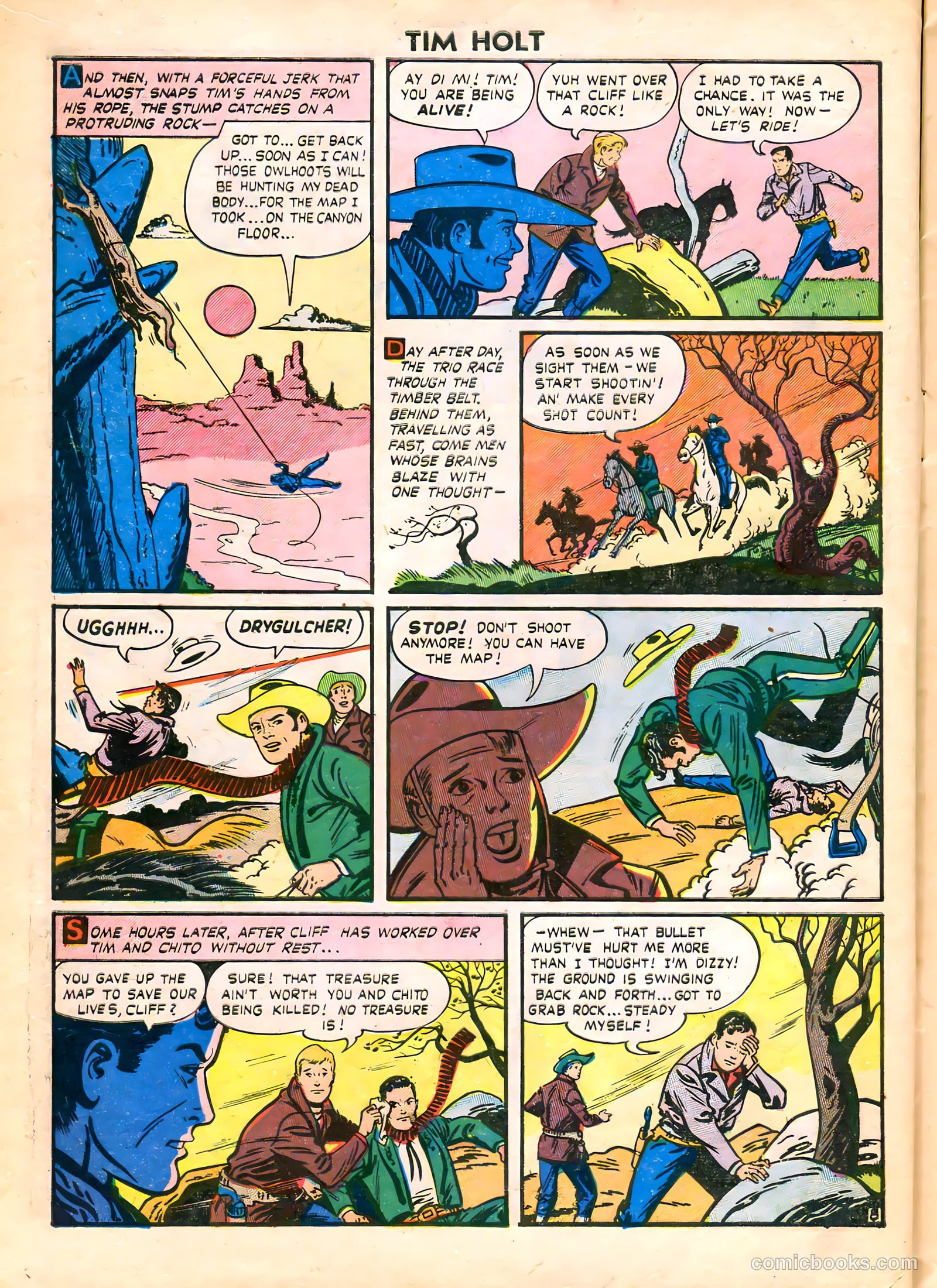 Tim Holt #16 (1950) — page 10 of 36