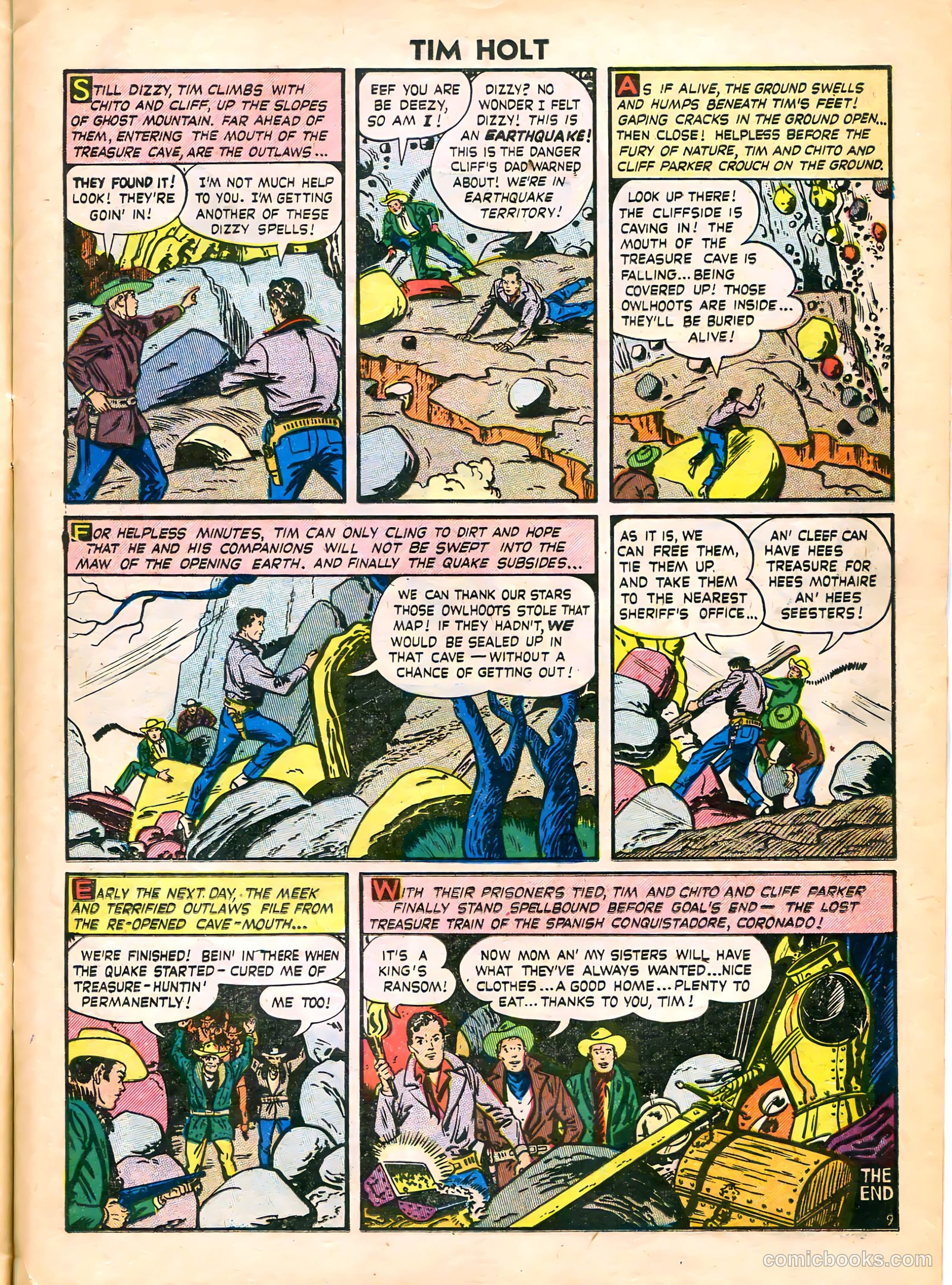 Tim Holt #16 (1950) — page 11 of 36
