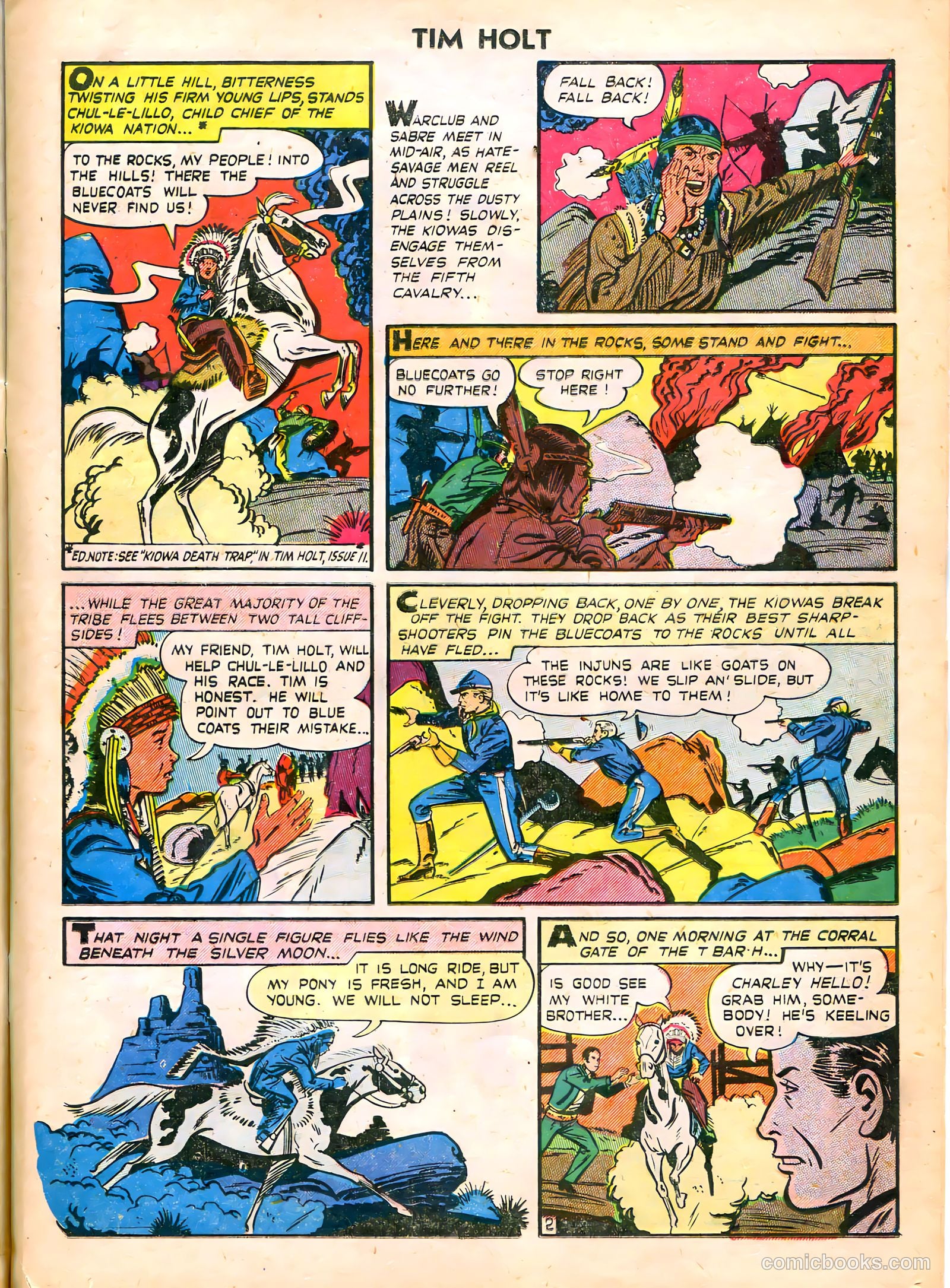 Tim Holt #16 (1950) — page 13 of 36