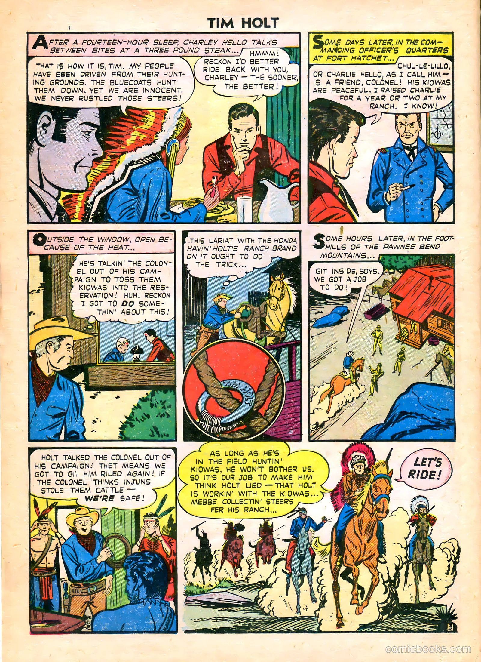 Tim Holt #16 (1950) — page 14 of 36