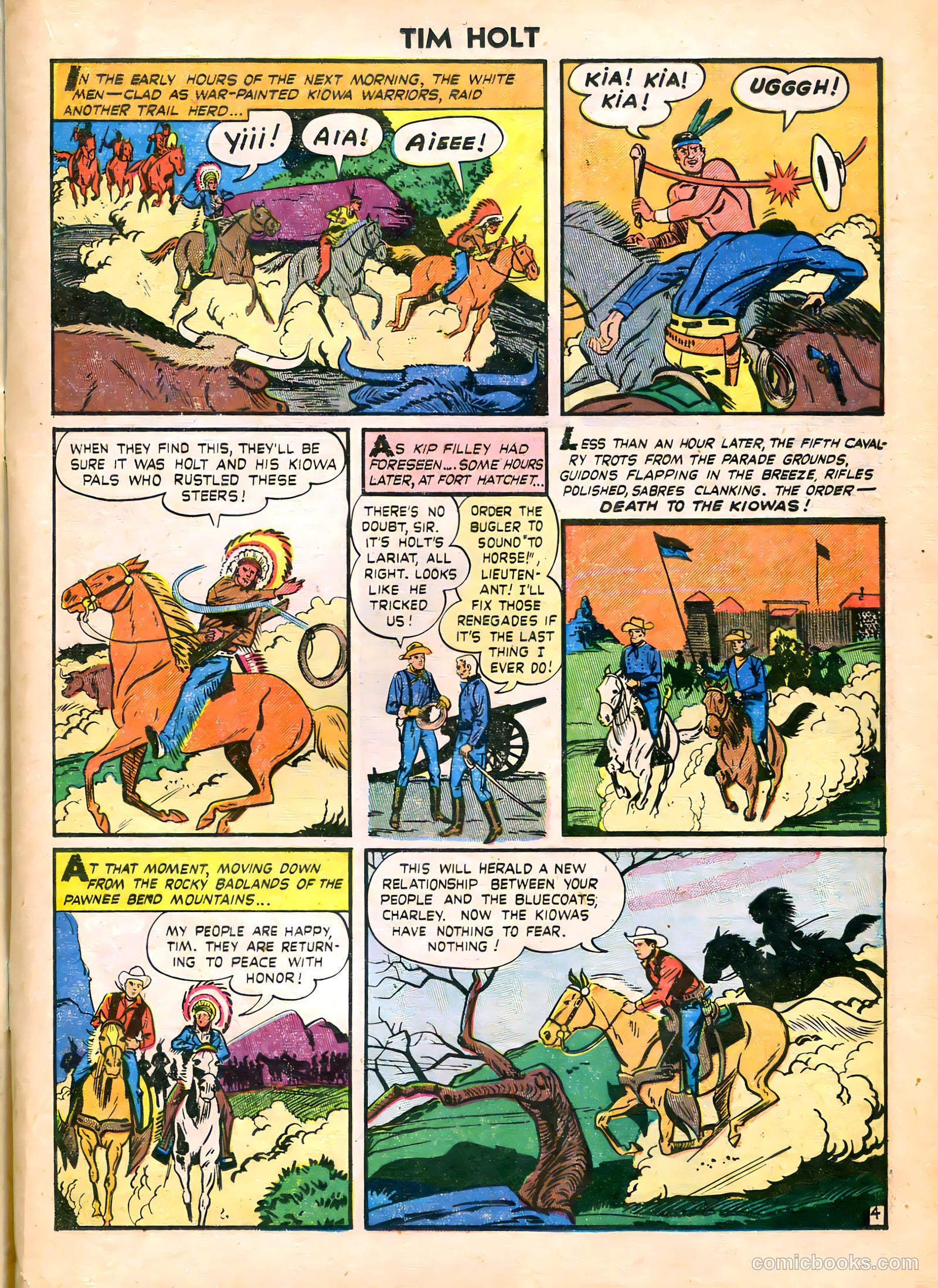 Tim Holt #16 (1950) — page 15 of 36