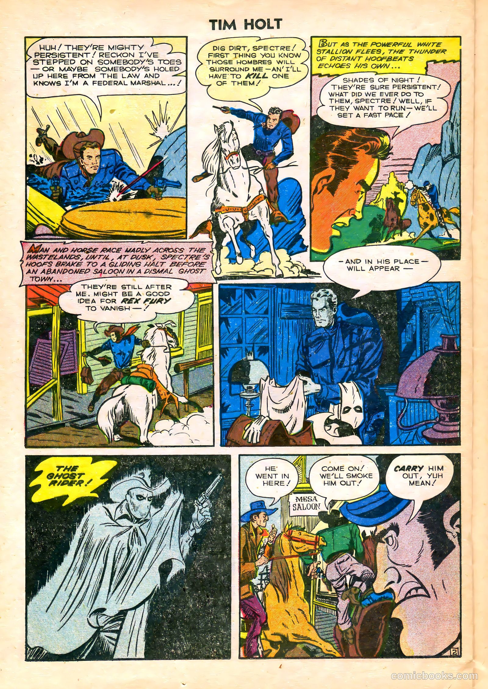 Tim Holt #16 (1950) — page 20 of 36