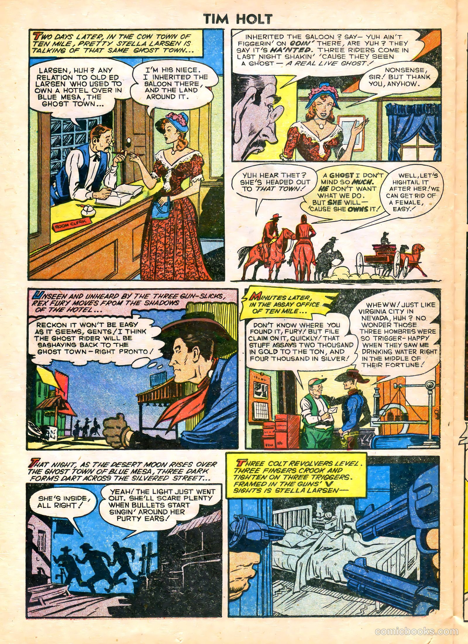 Tim Holt #16 (1950) — page 22 of 36