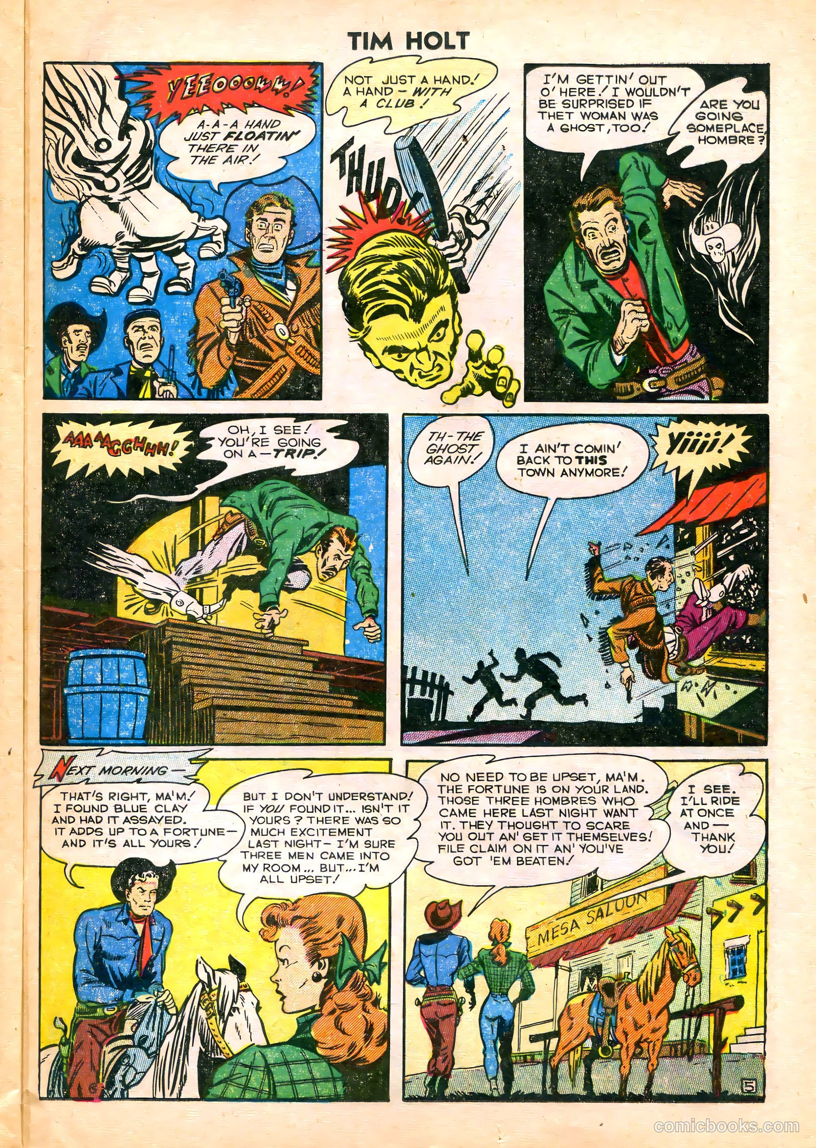 Tim Holt #16 (1950) — page 23 of 36