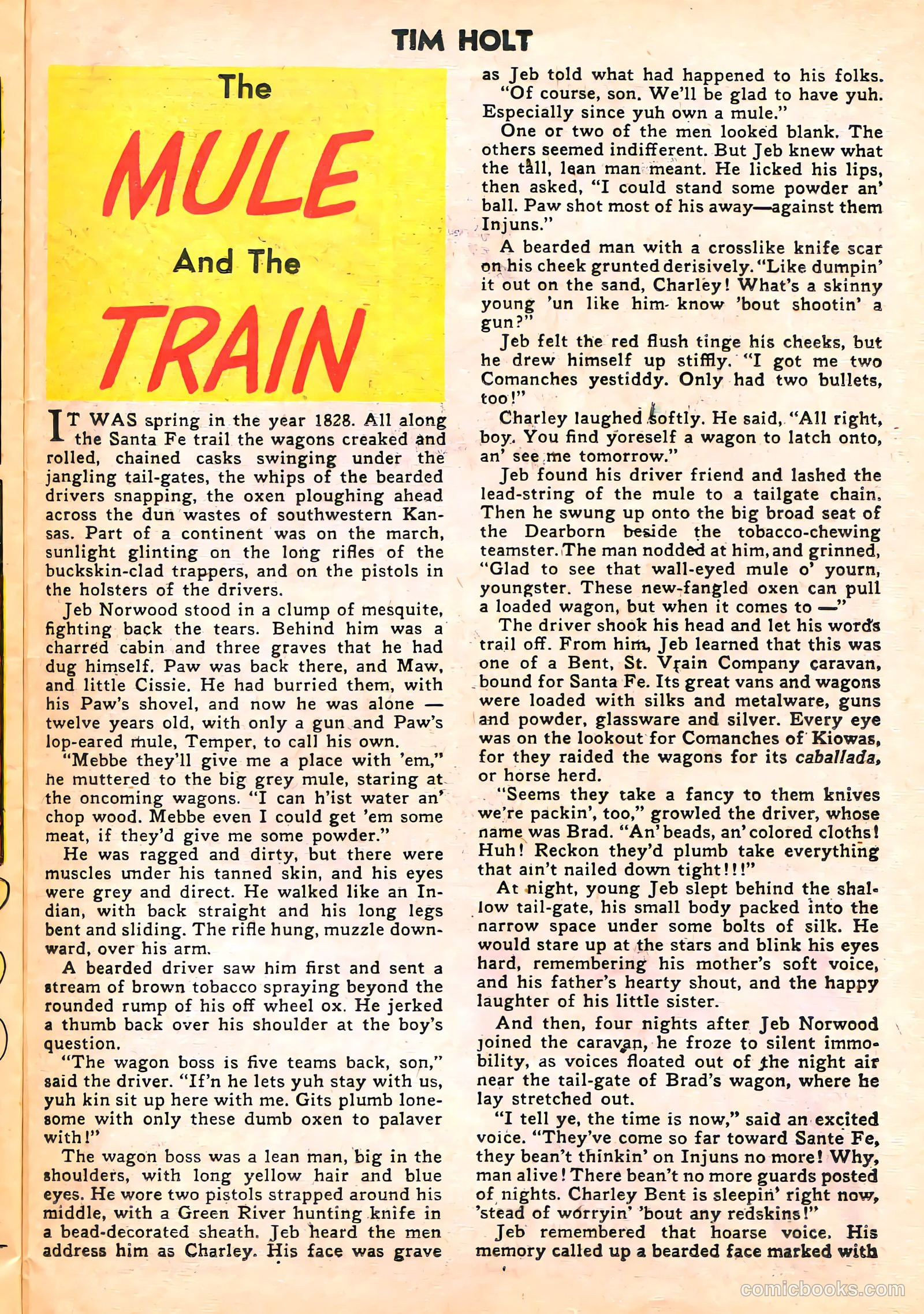 Tim Holt #16 (1950) — page 25 of 36